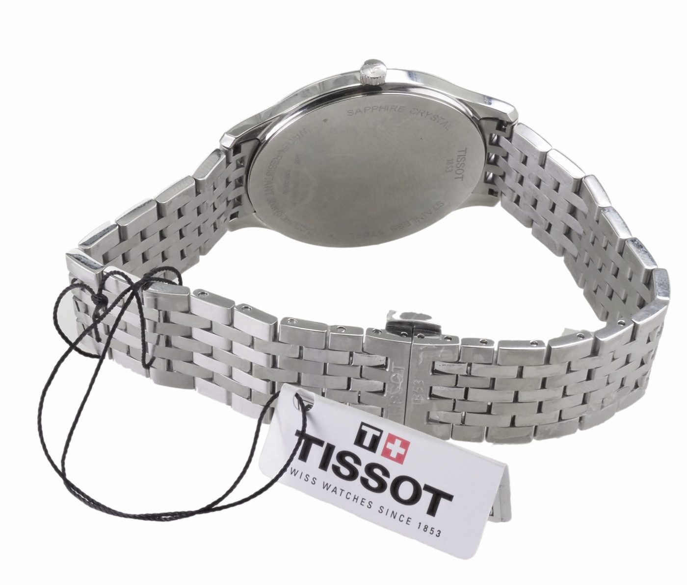 Tissot Quarzuhr Tissot Herren Quarz Uhr Tradition T0634091105800, (Weiß)