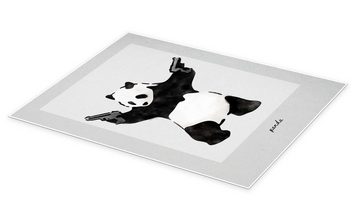 Posterlounge Poster Editors Choice, Banksy - Angry Panda, Modern Malerei