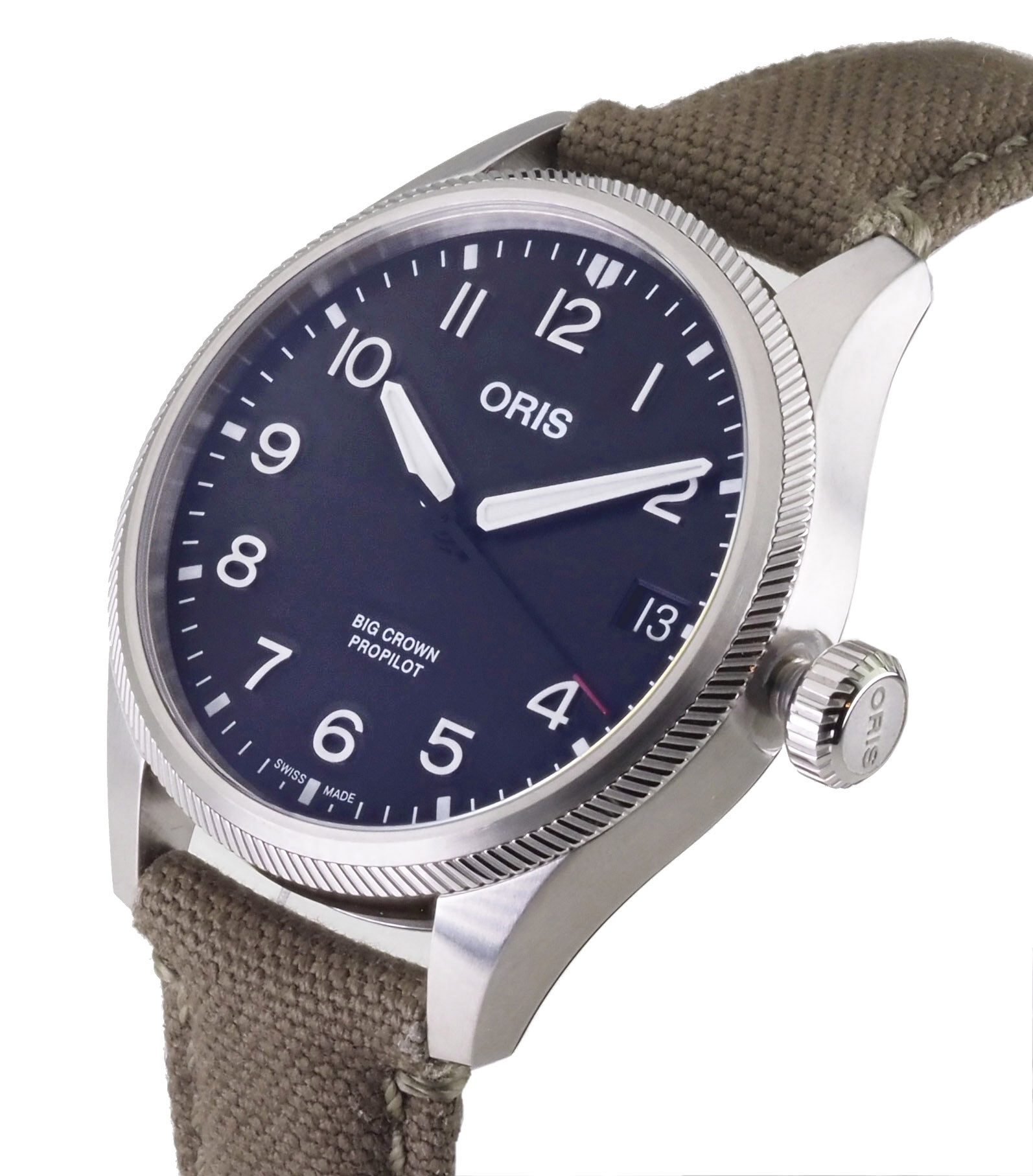 Oris Schweizer Uhr Automatik Herren Uhr ORIS BIG CROWN PROPILOT DATE 40,5 m günstig online kaufen