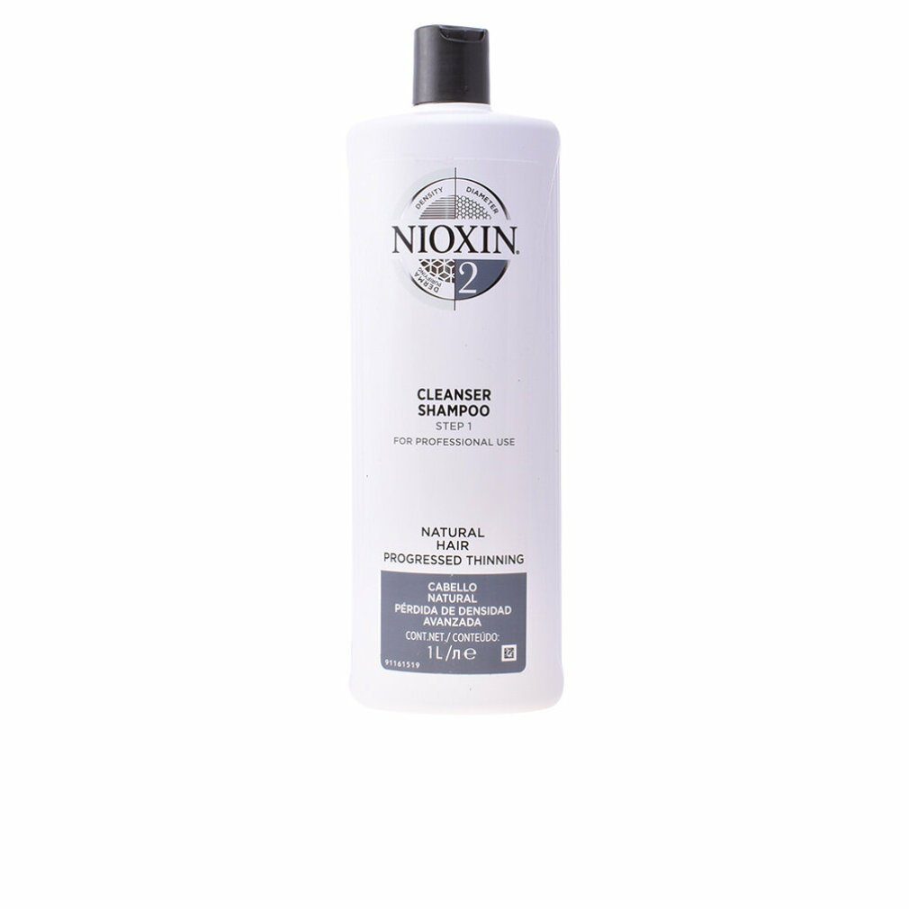 Cleanser Shampoo System Haarshampoo 1000ml 2 Nioxin Wella Nioxin