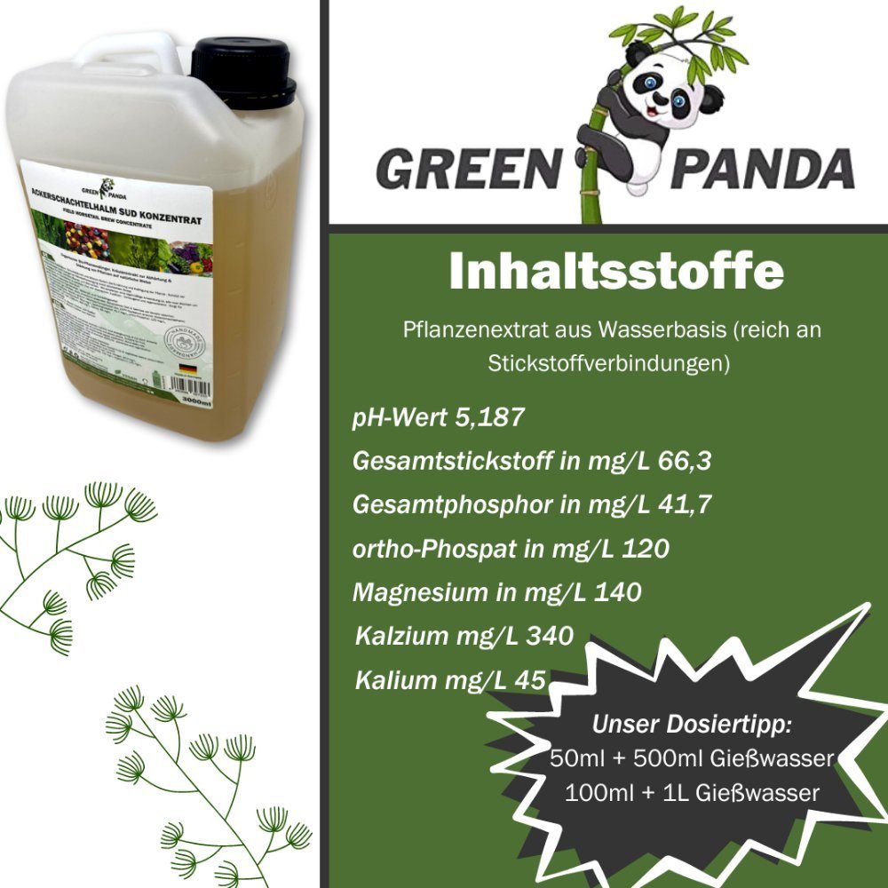GreenPanda Pflanzenstärkungsmittel Acker-Schachtelhalm Jauche/Sud - Bio günstig online kaufen