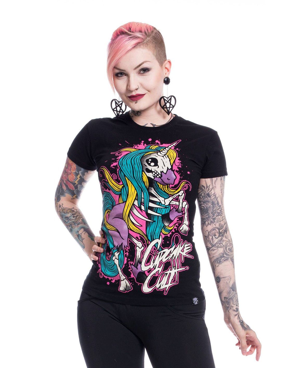 Cupcake Cult T-Shirt Internal Unicorn Cute günstig online kaufen