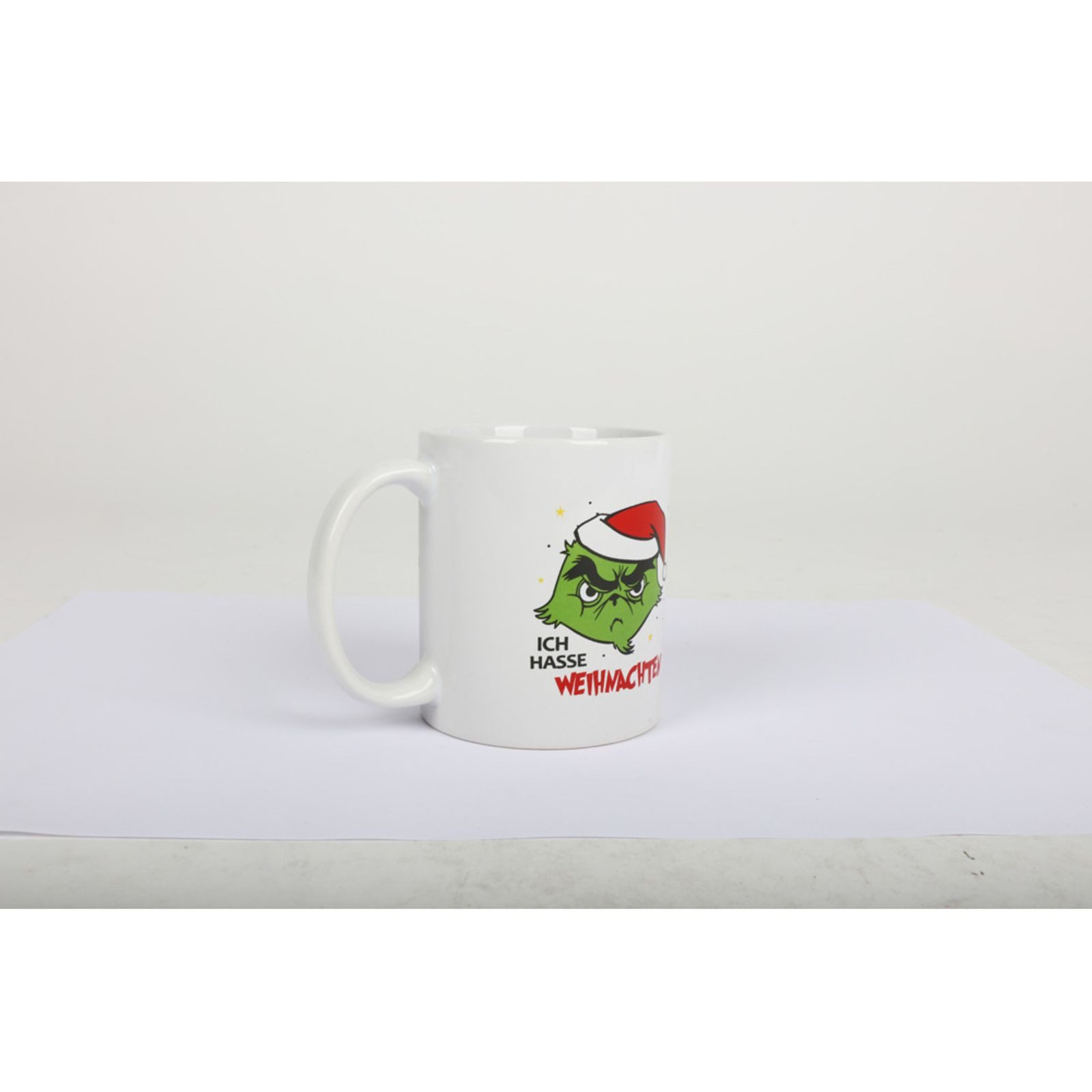 Top Ten Handels GmbH Tasse 24x Tasse Festtagsmuffel 350 ml Keramiktasse Weihnachtstasse Deko, Keramik