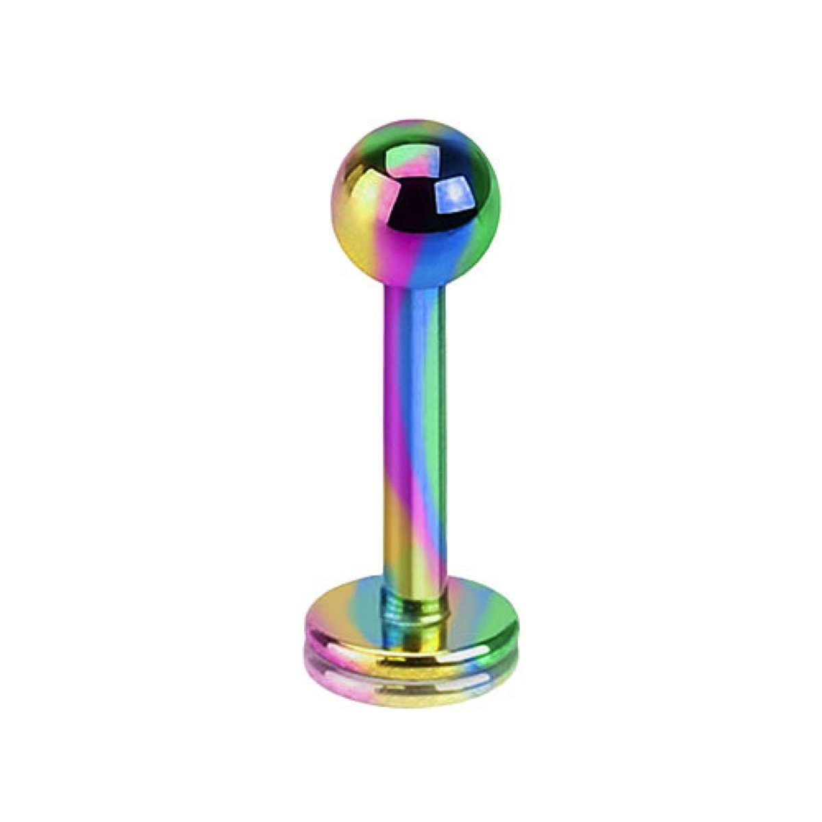 Taffstyle Piercing-Set Piercing Stab für Lippe Labret Ohr Helix Kugel, Ohrpiercing Lippenpiercing Monroe Labret Tragus Stud Innengewinde