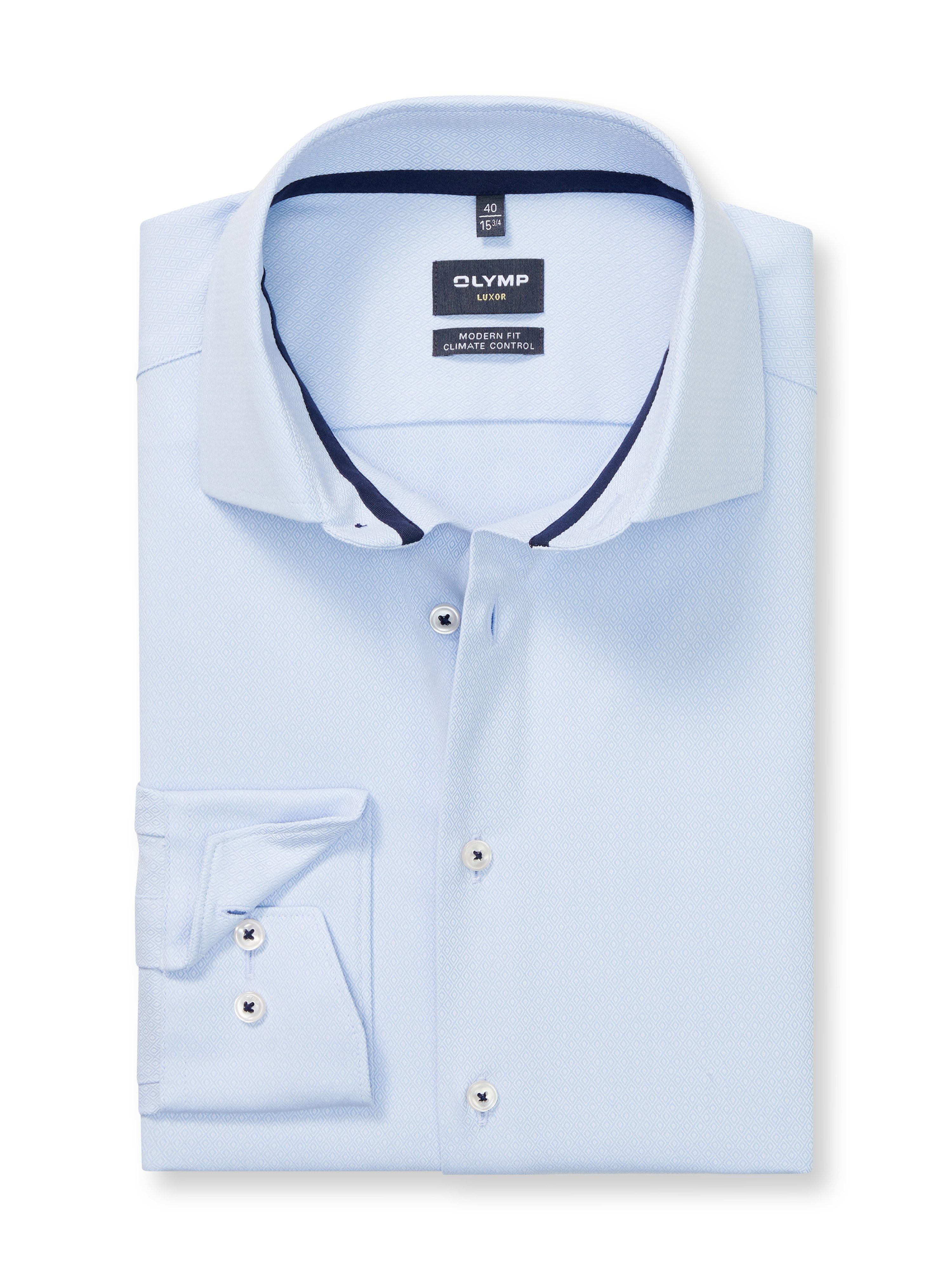 OLYMP Langarmhemd Luxor 24/Seven Climate Control, modern fit, Businesshemd, günstig online kaufen