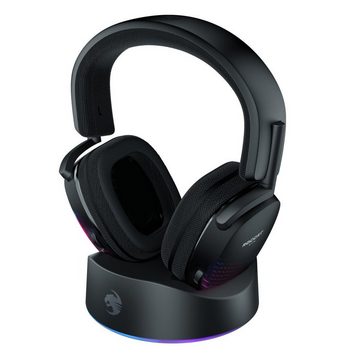 ROCCAT Over-Ear-Gaming-Headset "Syn Max Air", Schwarz Gaming-Headset (Mikrofon abnehmbar)