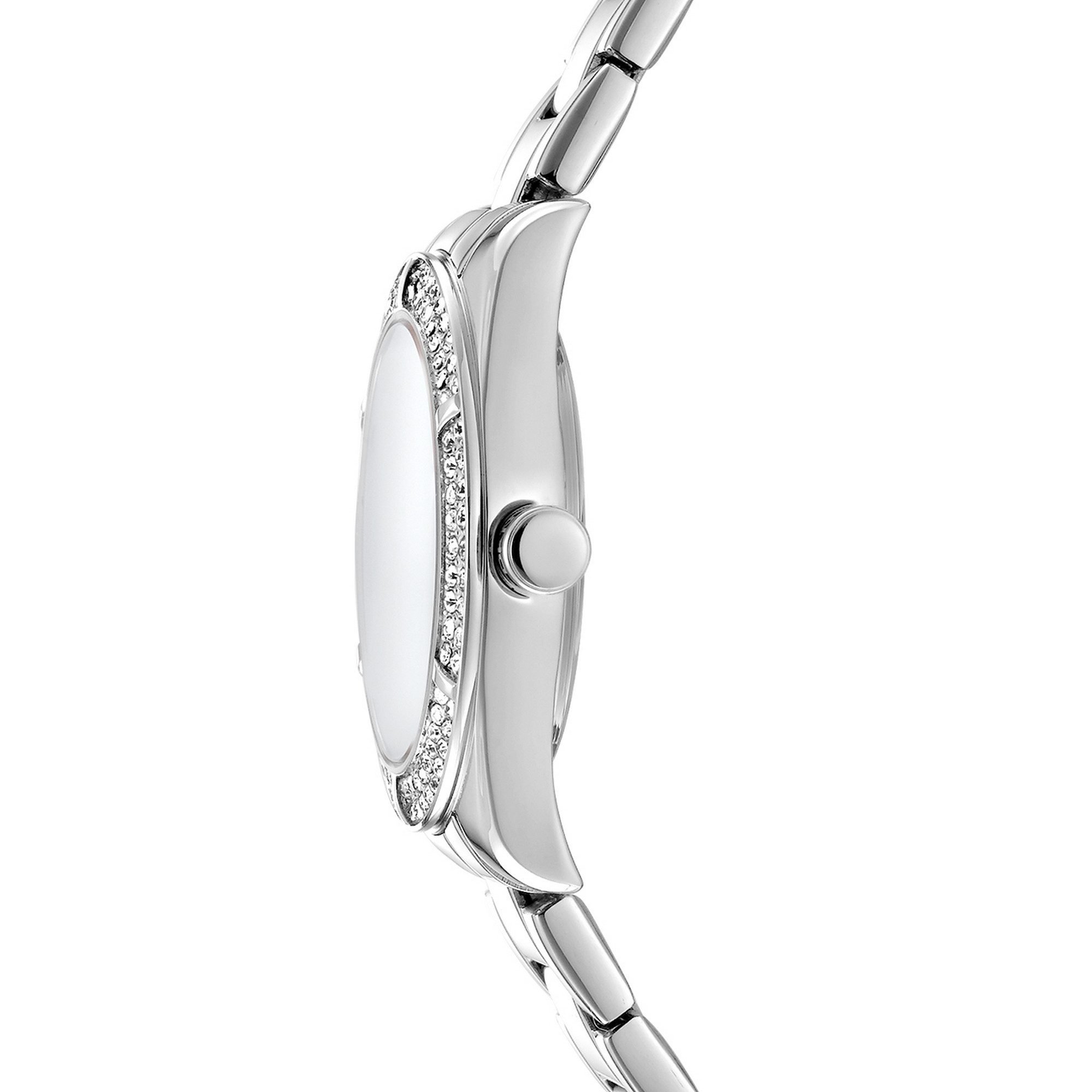 DKNY Quarzuhr Evening Watch DK1L107M0045, Armbanduhr, Damenuhr, Edelstahlarmband, analog