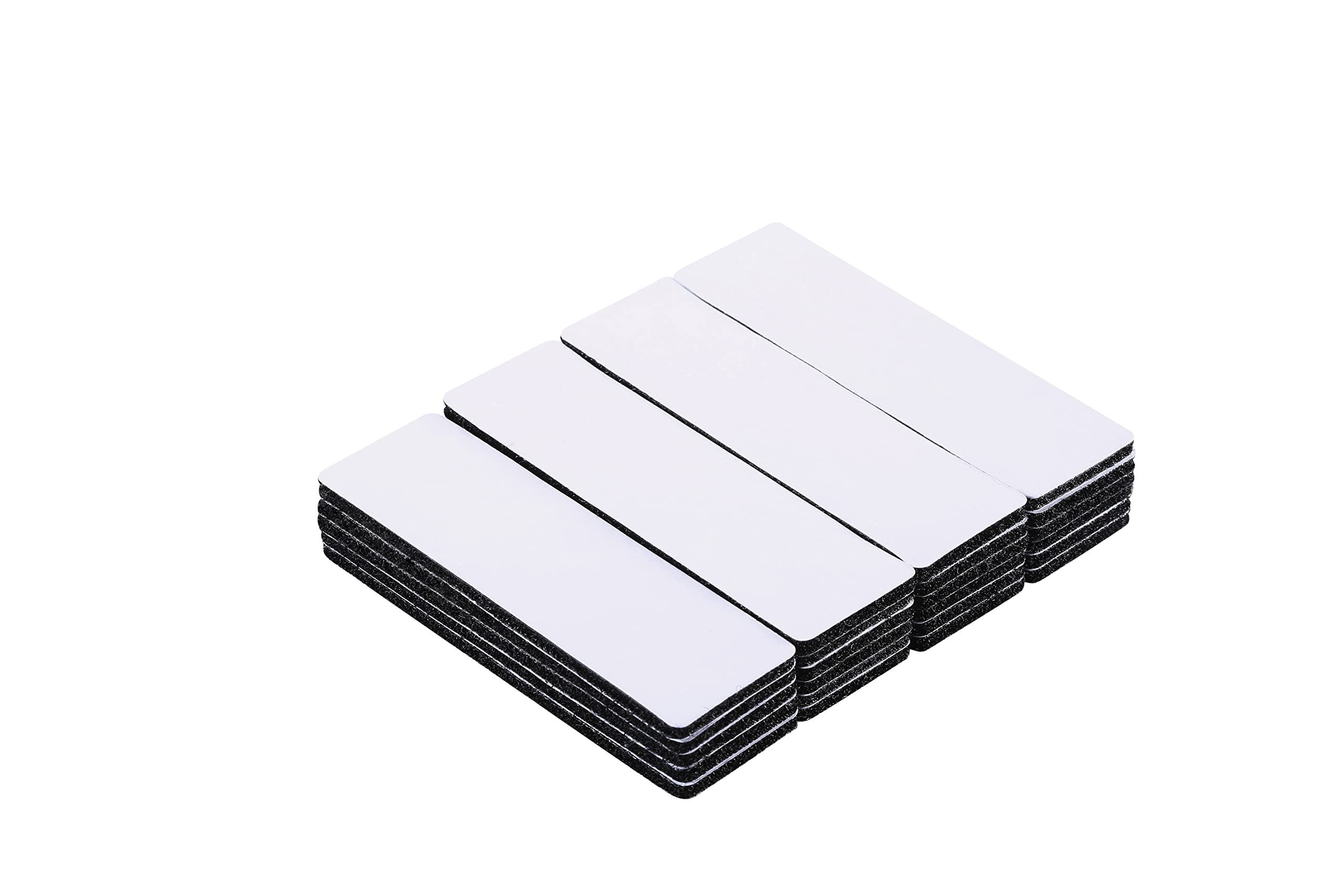Zaewry Klettband Klettband Selbstklebend Extra Stark, Doppelseitig Klebende, (30-St), Breit Selbstklebendes Klebepad Flauschband und Hakenband
