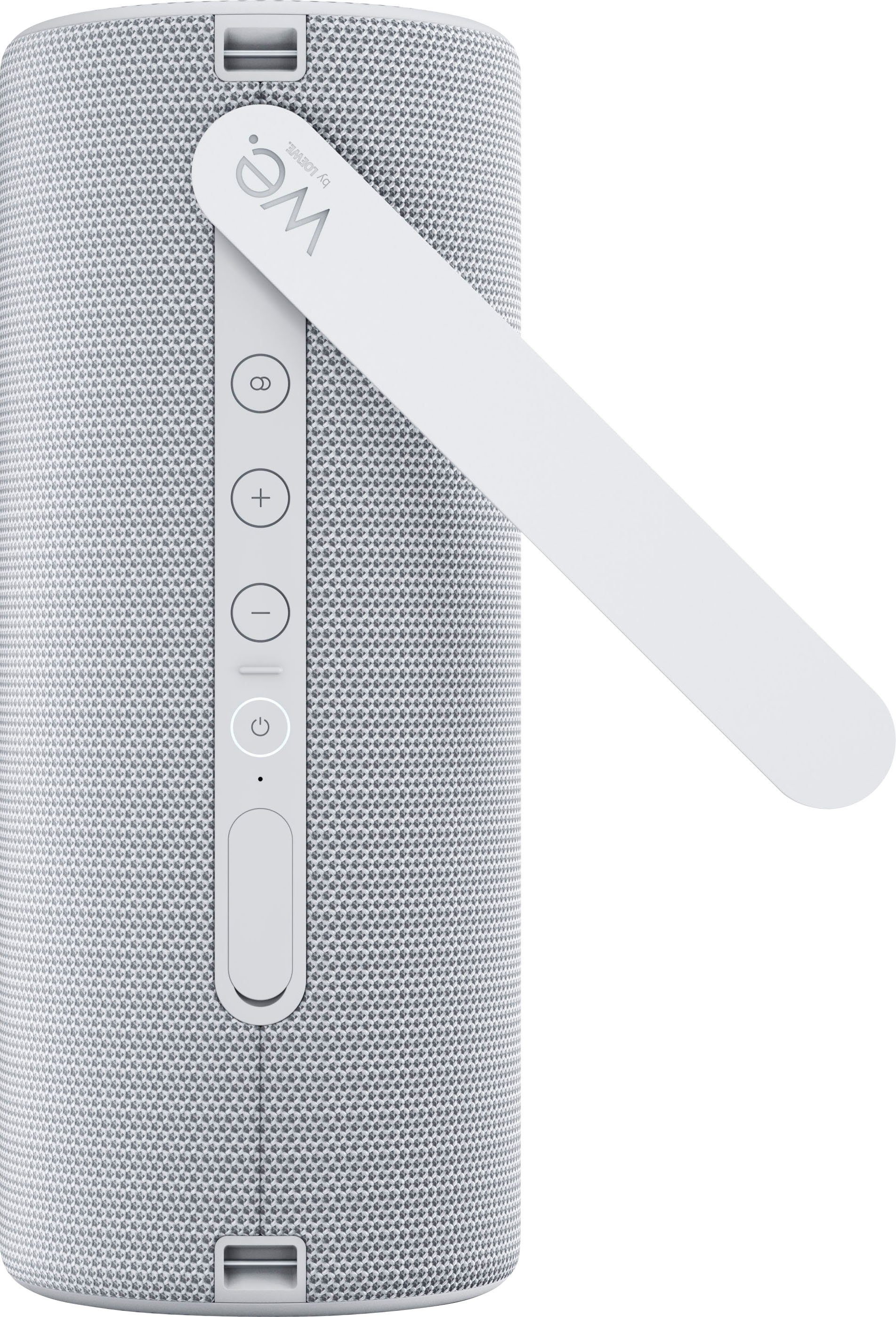 Portabler- Bluetooth-Lautsprecher grau (A2DP Loewe Cool AVRCP 60 HEAR By W) We. Bluetooth, We. Bluetooth, 2