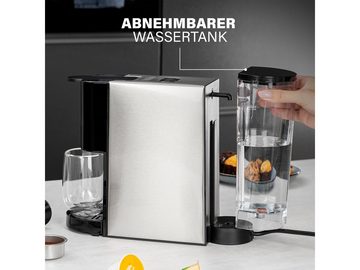 PRINCESS Kapselmaschine, auch für Kaffee-Pulver mit abnehmbarem Wassertank Kaffeemaschine klein