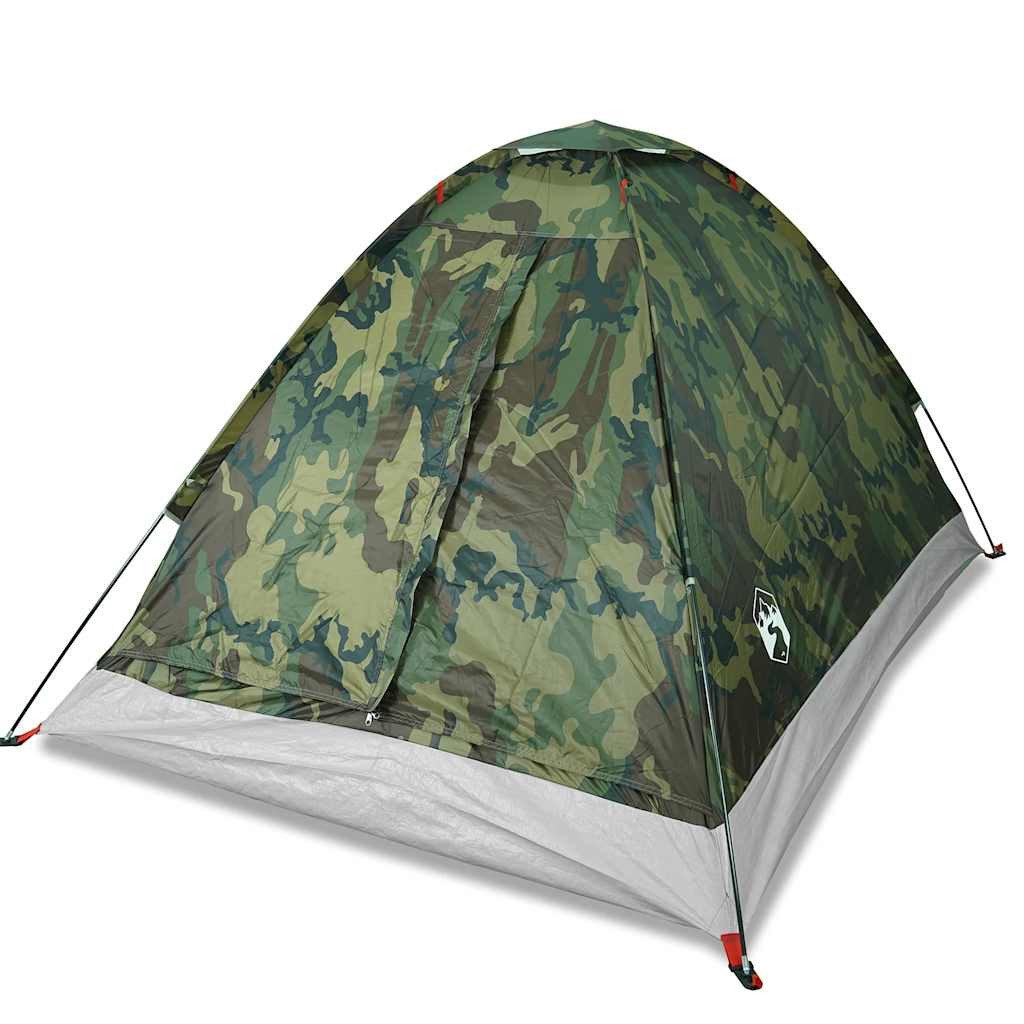 vidaXL Kuppelzelt Kuppel-Campingzelt 2 Personen Tarnmuster günstig online kaufen