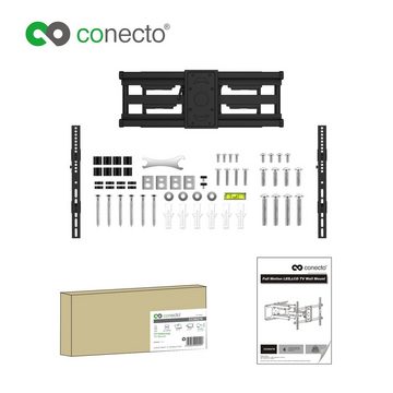 conecto TV Wandhalter für LCD LED Fernseher & Monitor TV-Wandhalterung, (bis 70 Zoll, neigbar, schwenkbar)
