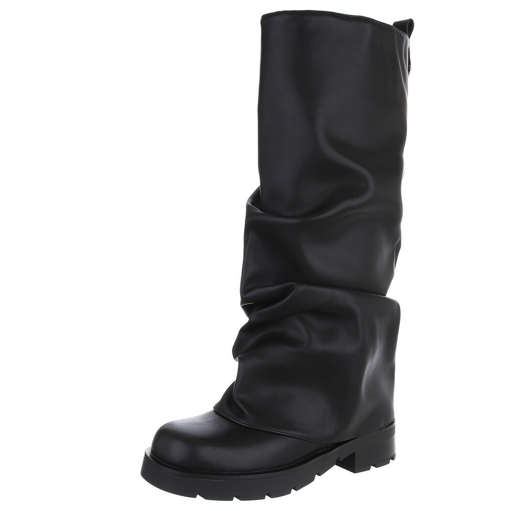 Ital-Design Stylische Faltstiefel für Damen - günstig online kaufen