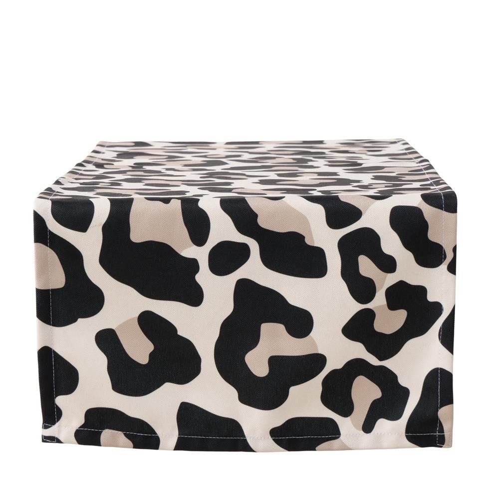BOLTZE Tischläufer Leony Leopard Print 140x40 cm
