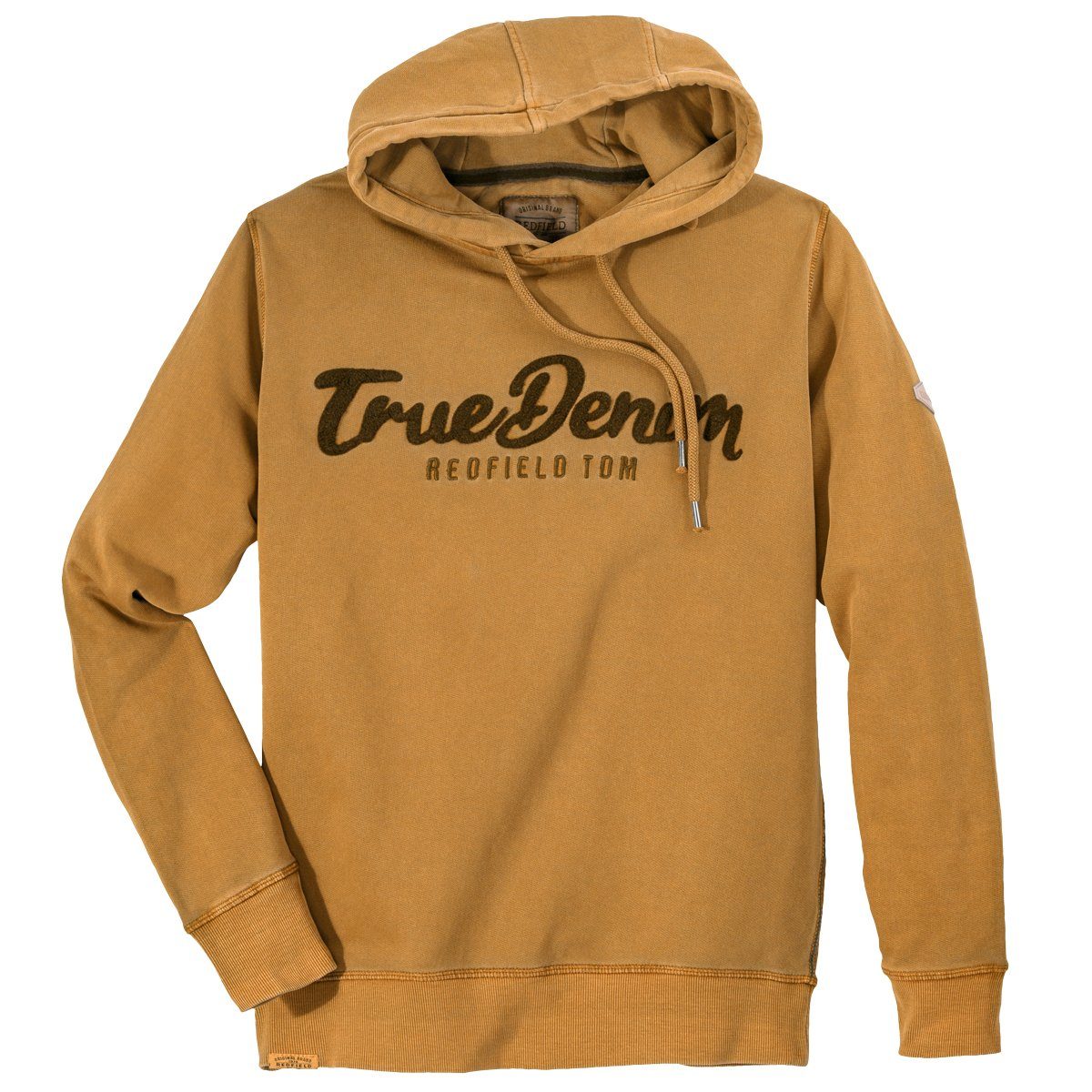 redfield Kapuzensweatshirt Redfield modisches Kapuzen-Sweatshirt senfgelb