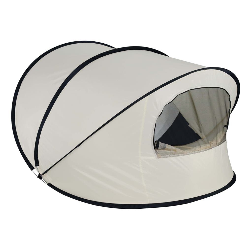 Deryan Vorzelt Pop-up Strandmuschel XXL 155x133x95 cm Creme, (1 tlg)