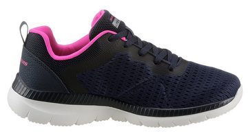 Skechers BOUNTIFUL - QUICK PATH Sneaker mit gepolsterter Innensohle, Freizeitschuh, Halbschuh, Schnürschuh