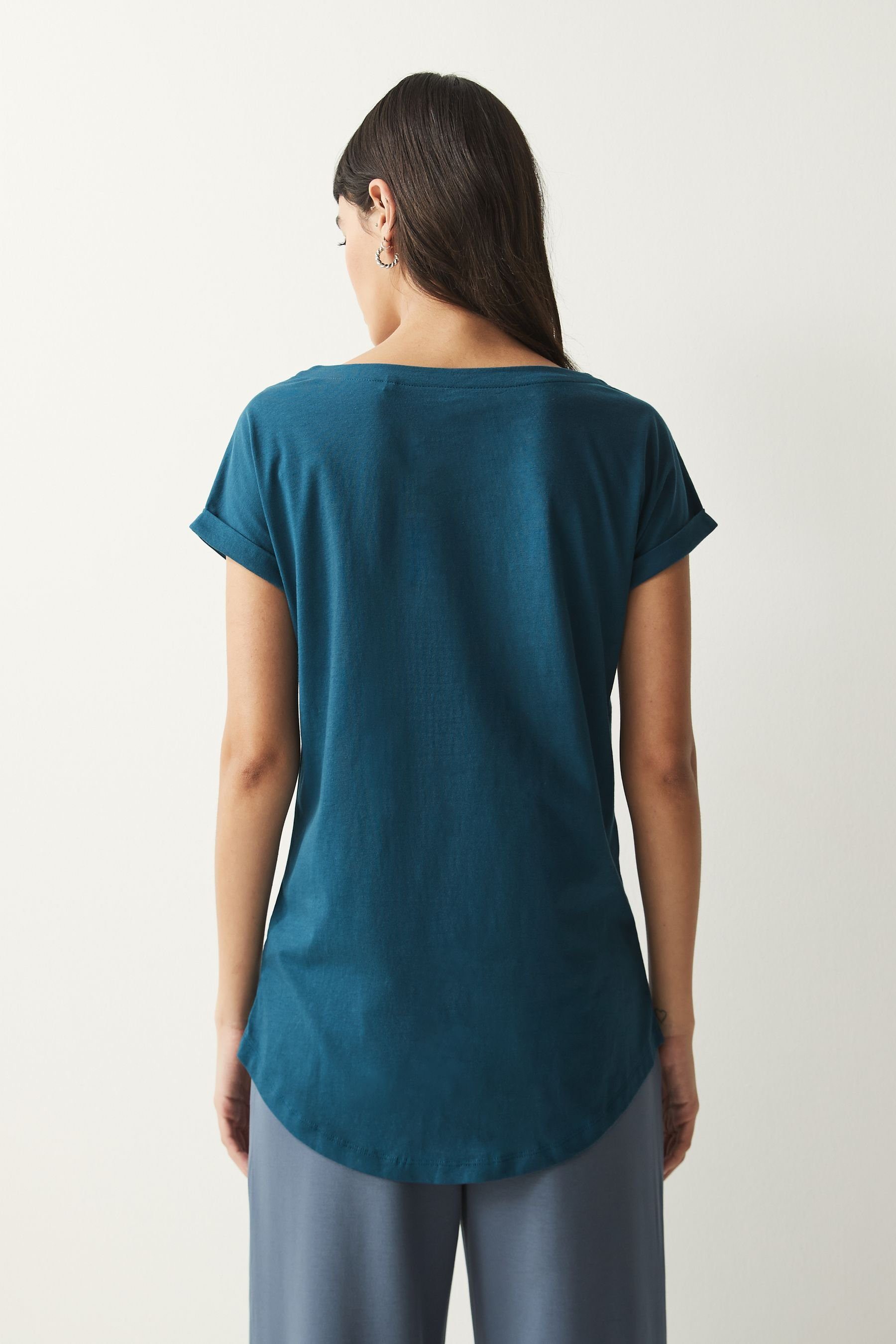 Next T-Shirt T-Shirt mit Flügelärmeln (1-tlg) günstig online kaufen