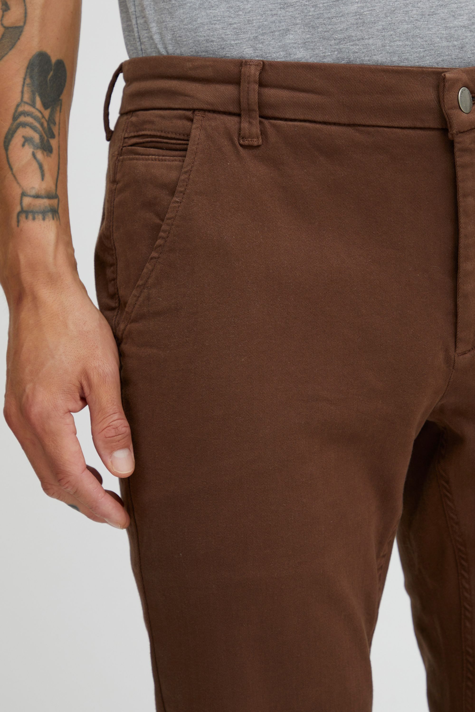 Casual Friday Chinohose CFPhil Klassische Stoffhose mit Gürtelschlaufen - Slim Fit