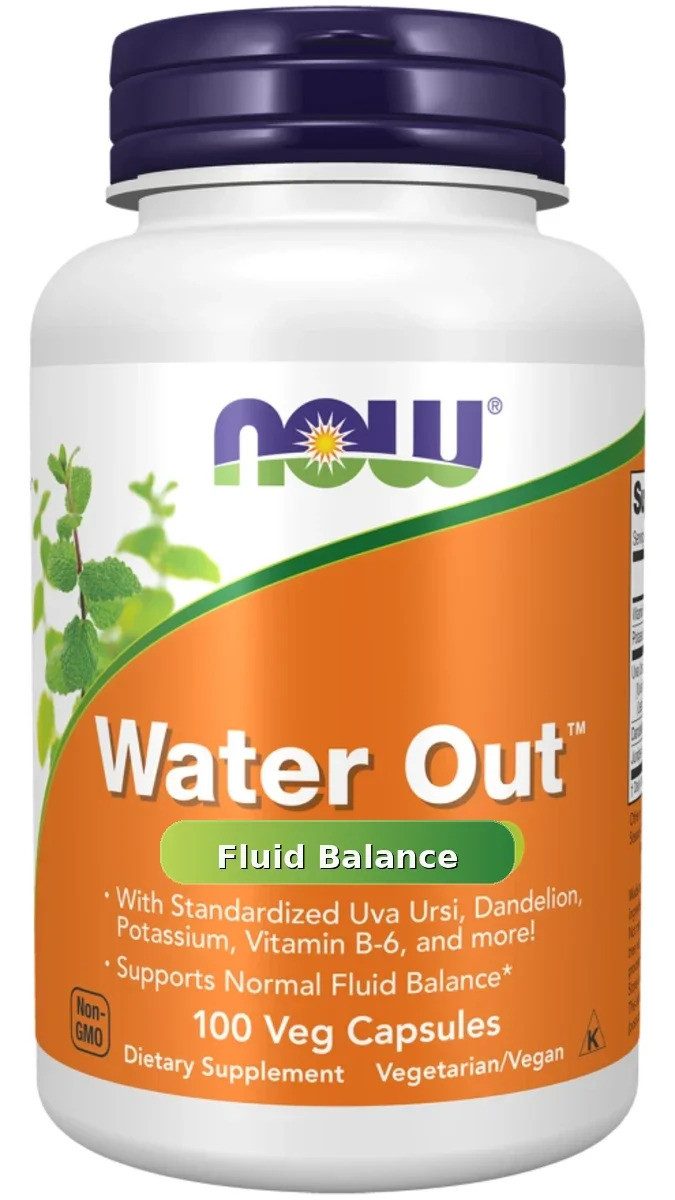 now foods Water Out 100 Kapseln Kapseln, 150 g, Kapseln