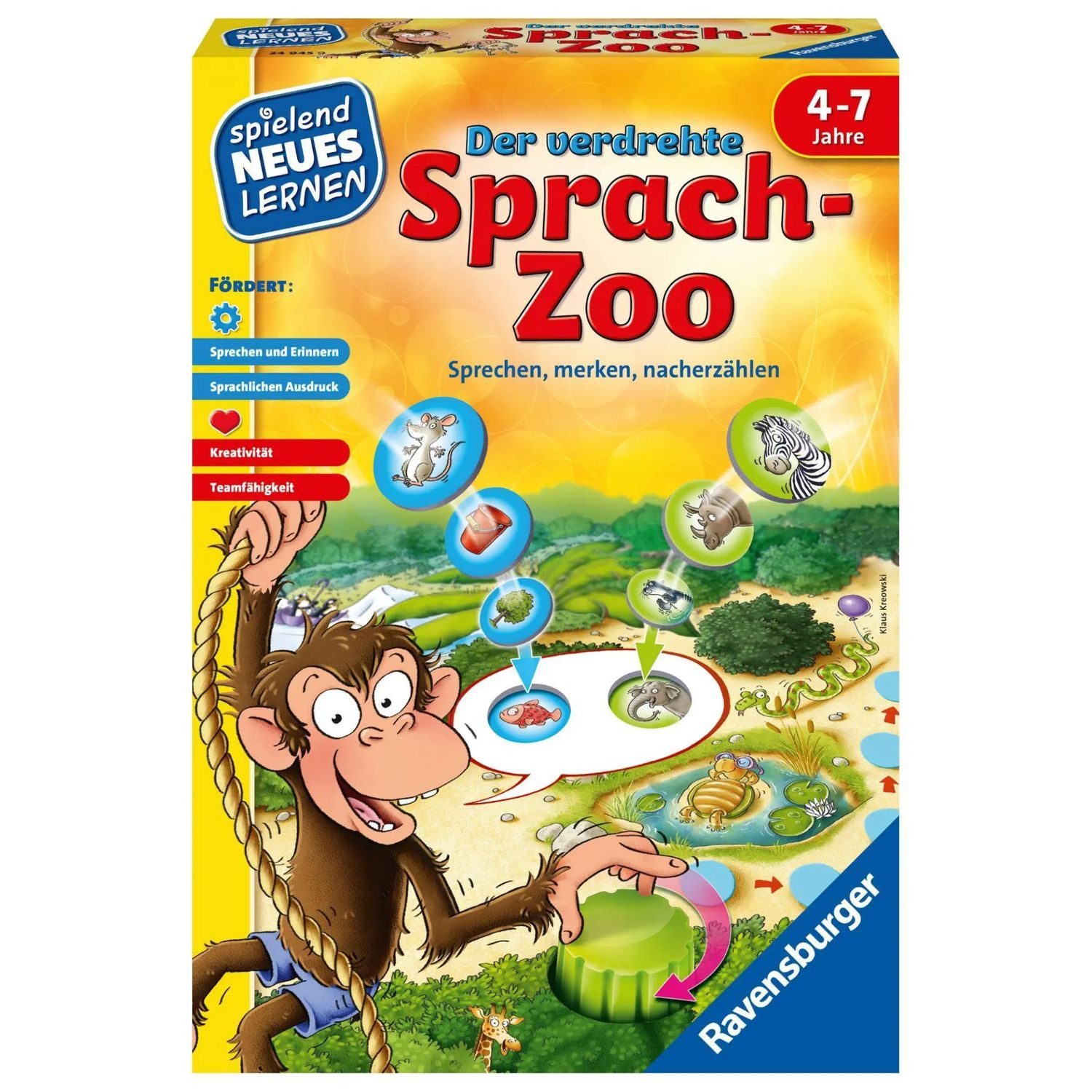 Ravensburger Spiel Der verdrehte Sprach-Zoo