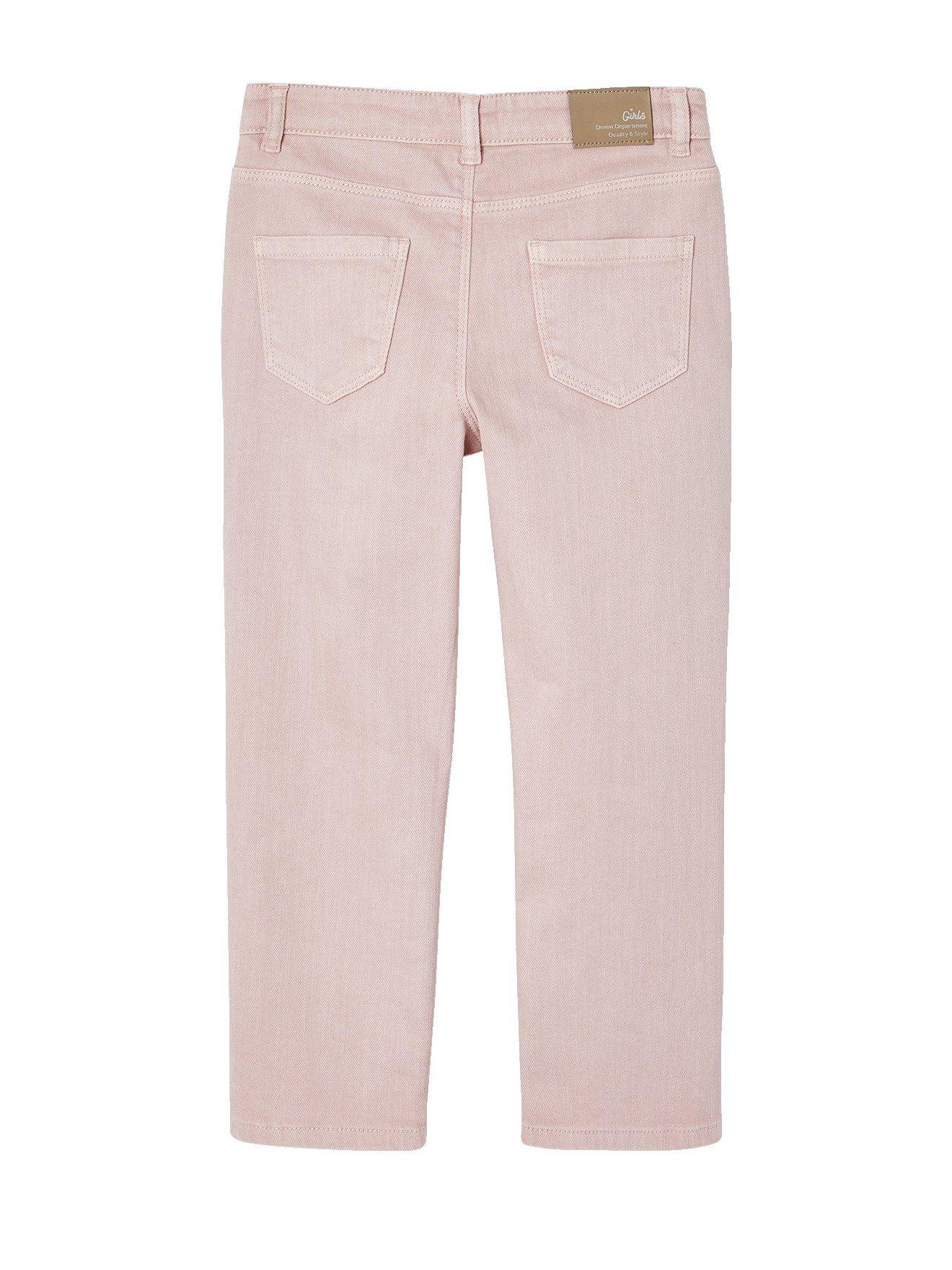 vertbaudet Cargohose Mädchen Slim-Fit-Hose, Hüftweite COMFORT