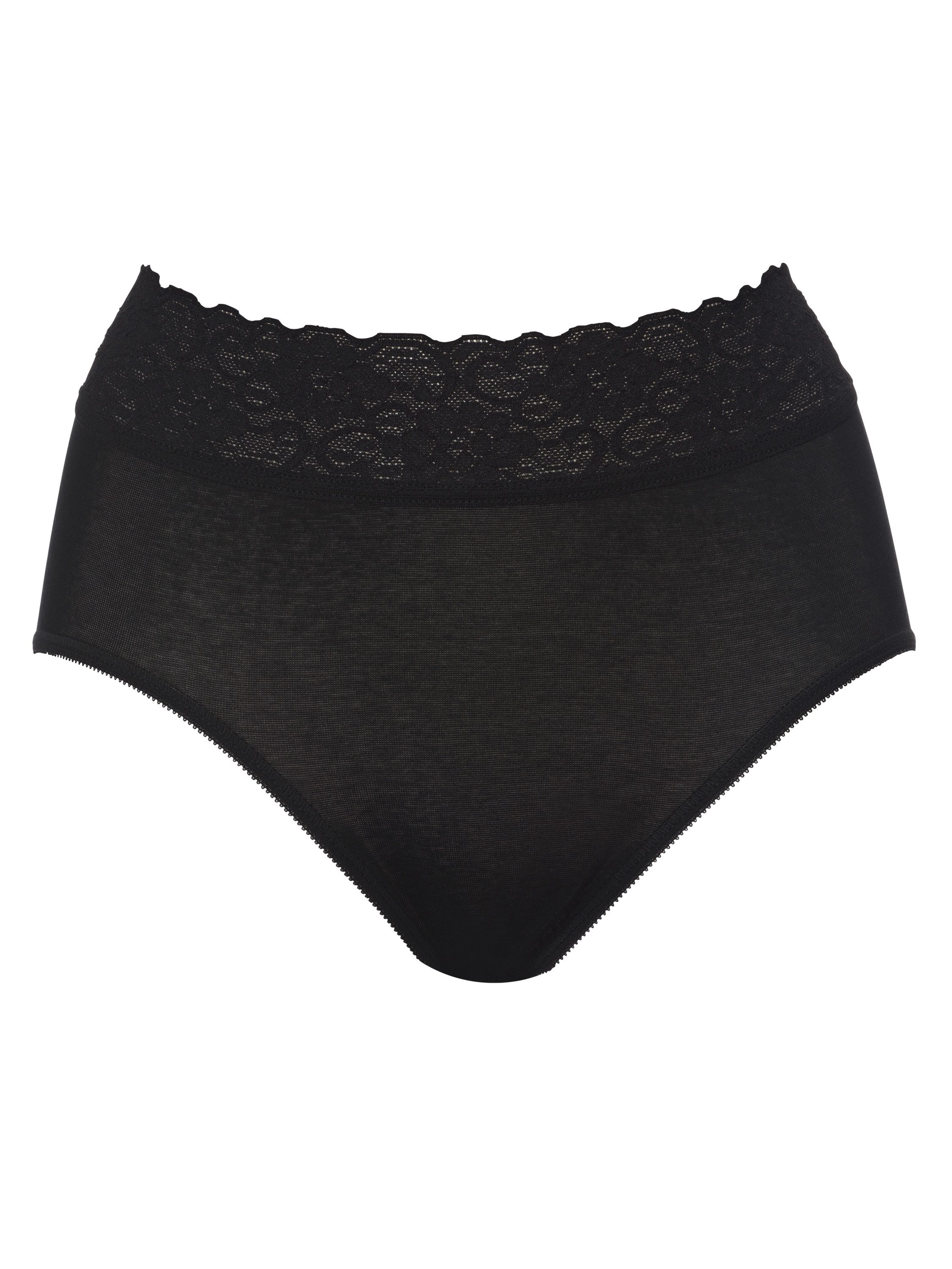 CALIDA Taillenslip Iconics Damen (1-St) aus 100% Baumwolle, mit Spitze