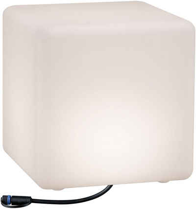 Paulmann LED Würfel »Outdoor Plug & Shine Lichtobjekt Cube«, IP67 3000K 24V