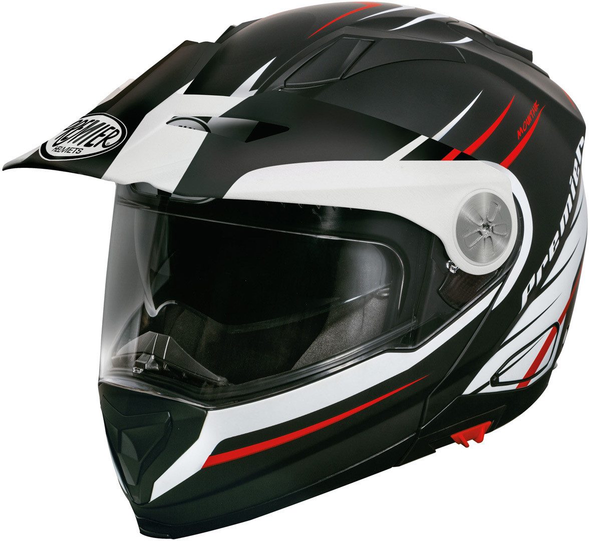 Premier Motorradhelm Xtrail MO 92 BM Klapphelm, integriertes Sonnenvisier