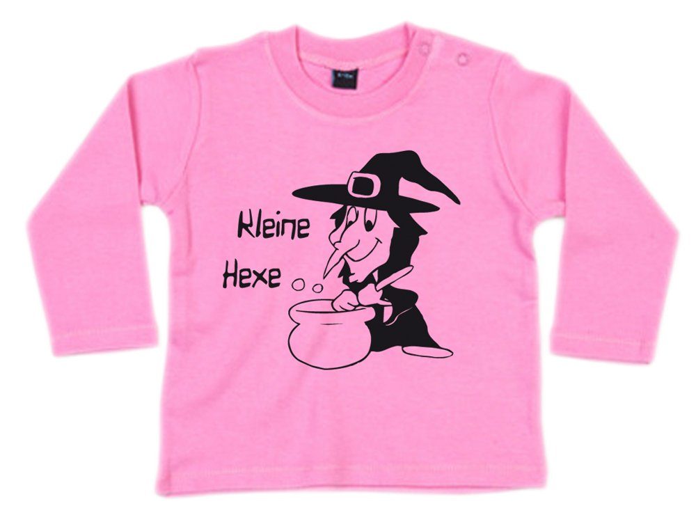 Ggraphics Longsleeve Kleine Hexe Baby Sweater, Baby Longsleeve T, mit