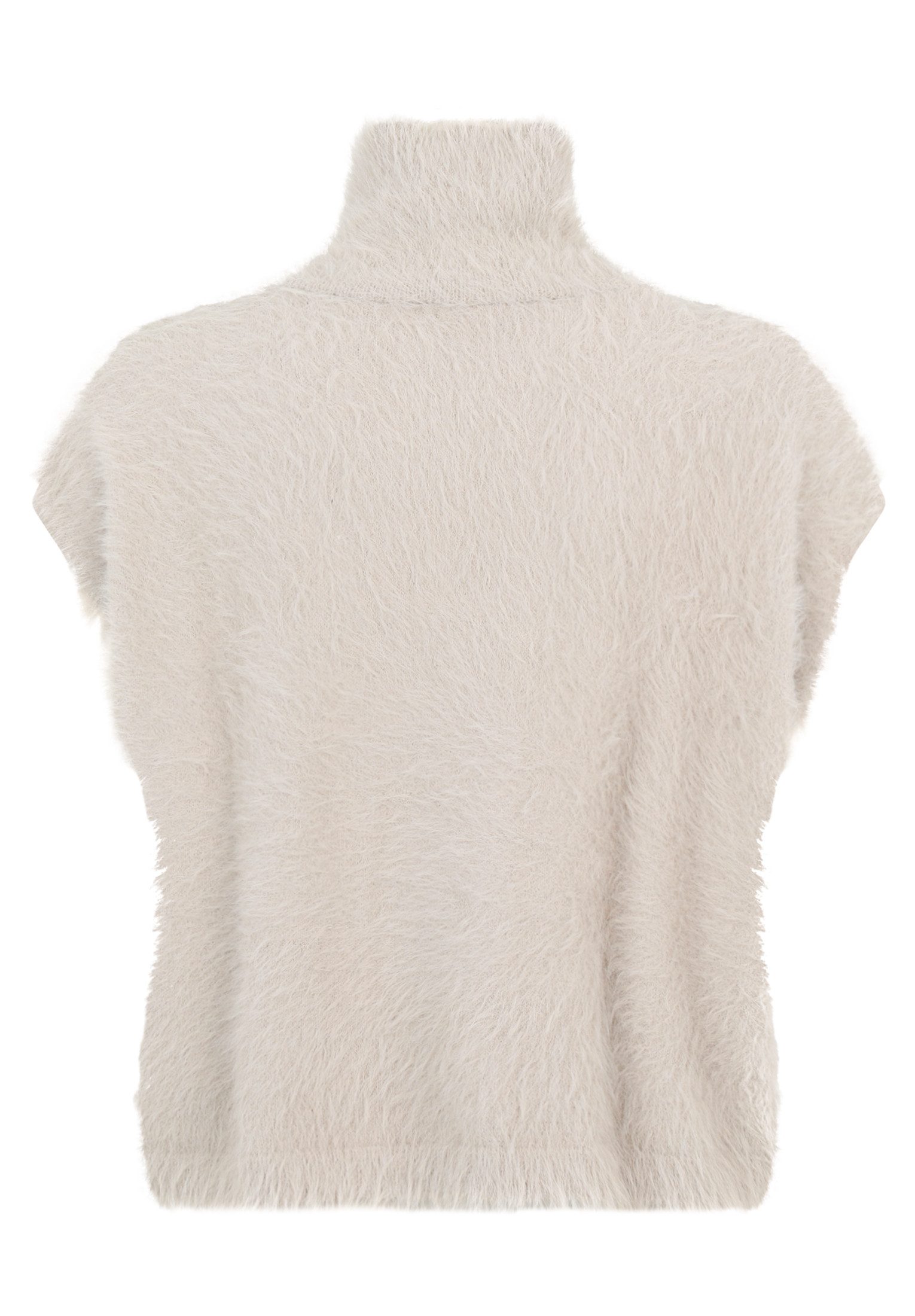 Cartoon Stricktop Damen mit Reißverschluss