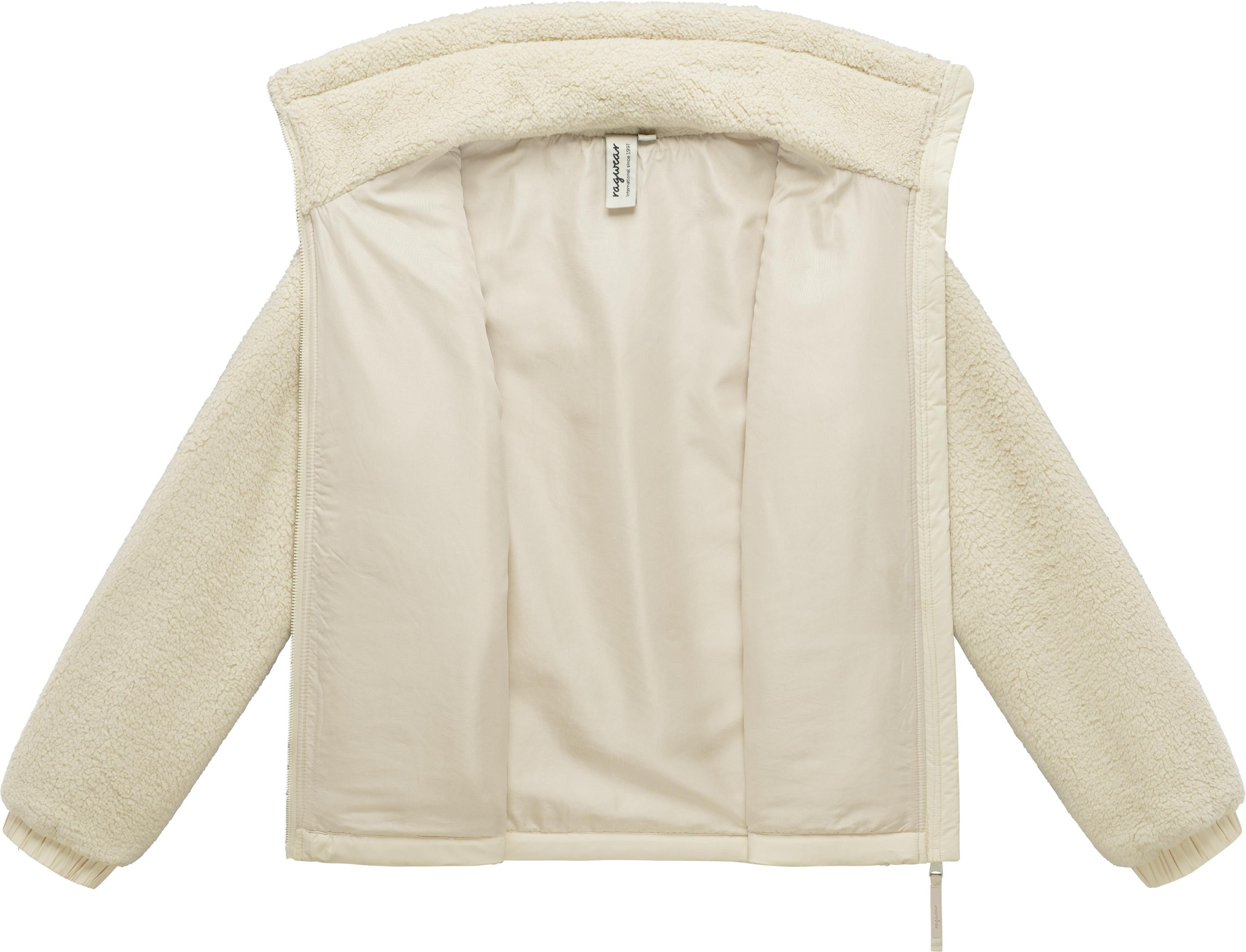 Ragwear Plüschjacke Arctika Y Übergangsjacke im Teddy-Stepp-Materialmix, ultraleicht und winddicht – Bild 4 von 4