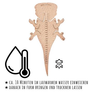 Monkimau Bastelfilz Chamäleon DIY Tier Figur aus Leder