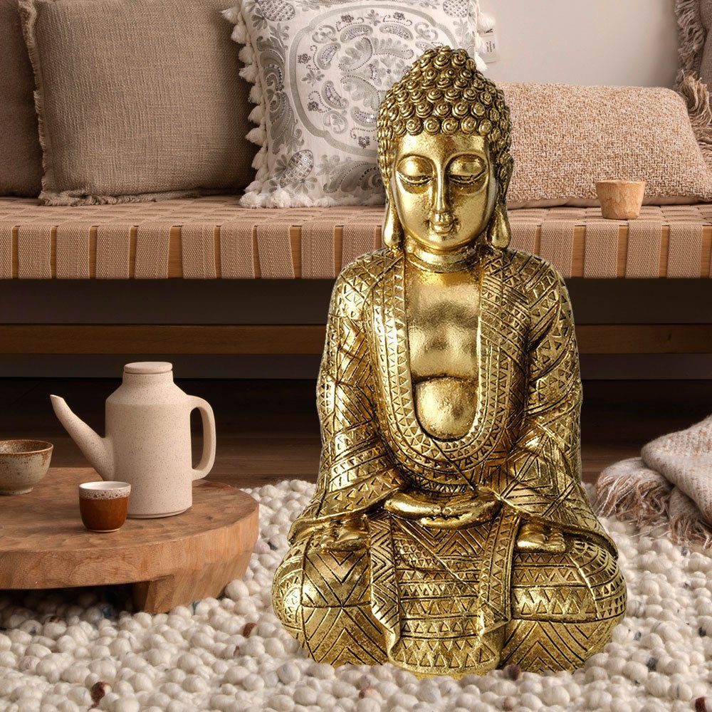 BOLTZE Dekofigur, Wohndekoration Buddha Figur Wohnzimmer Dekofigur, Skulptur