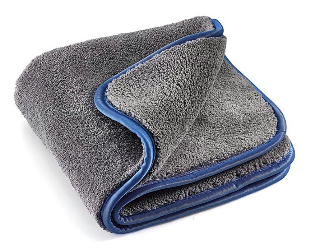 SAUGAUF Premium Mikrofaser Mega Flausch Plus mehr Flausch, mehr Leistung Reinigungstücher (80% Polyester / 20% Polyamide, 40x40 cm, 2er Set, 2-tlg., Vielseitigkeit: geeignet für Böden, Textilien und Oberflächen, hohe Saugfähigkeit, schnelle Trocknung)