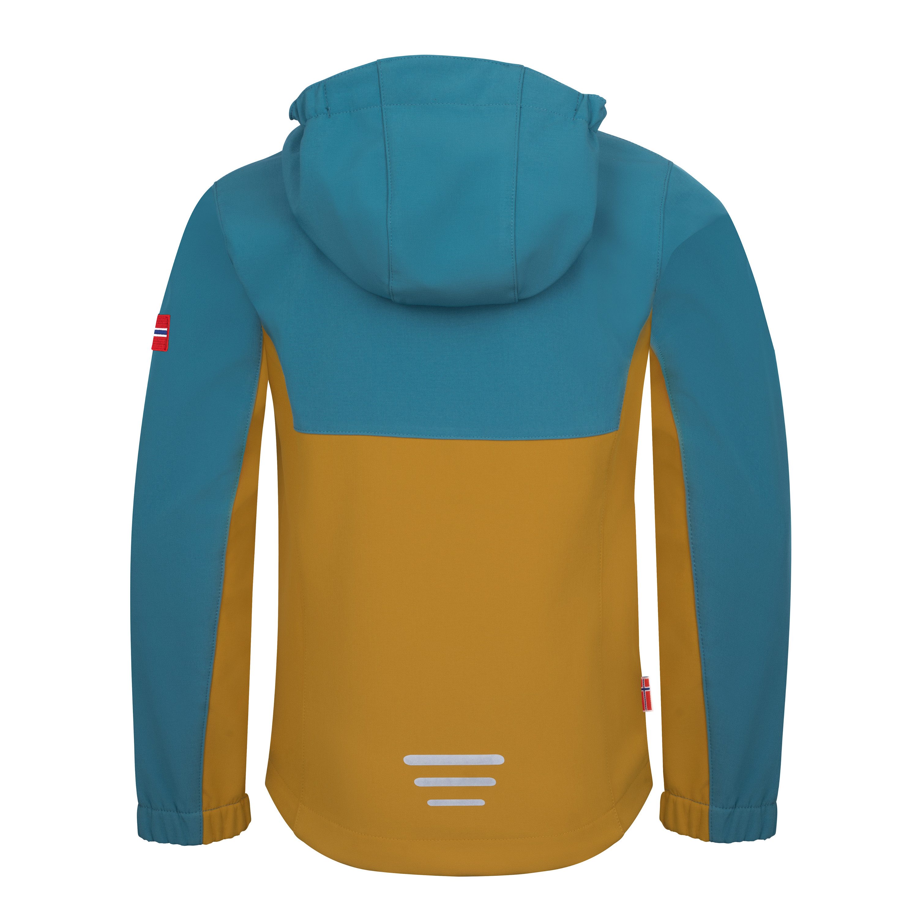 TROLLKIDS Softshelljacke KIDS KRISTIANSAND JACKET für Kinder und Jugendliche geeignet, Langarm-Ausführung