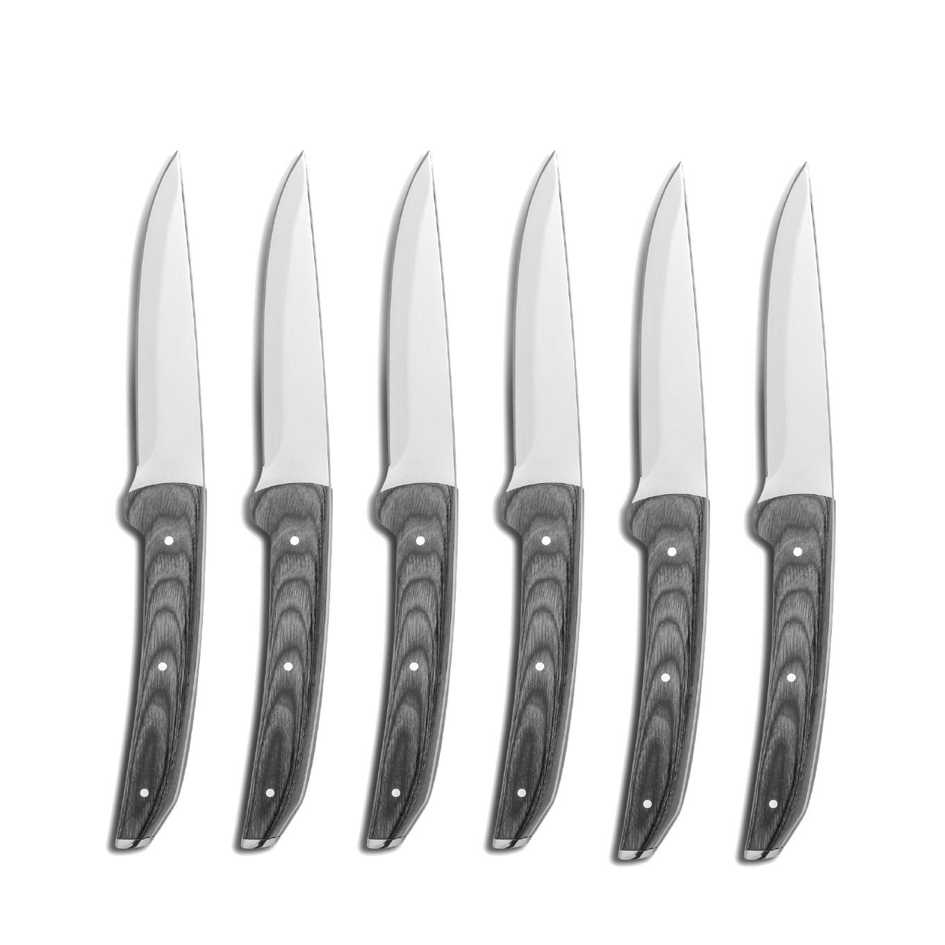 comas Steakmesser 6x Comas SteakmesserGrill Pizza Torino Chuleteros Hq poliert