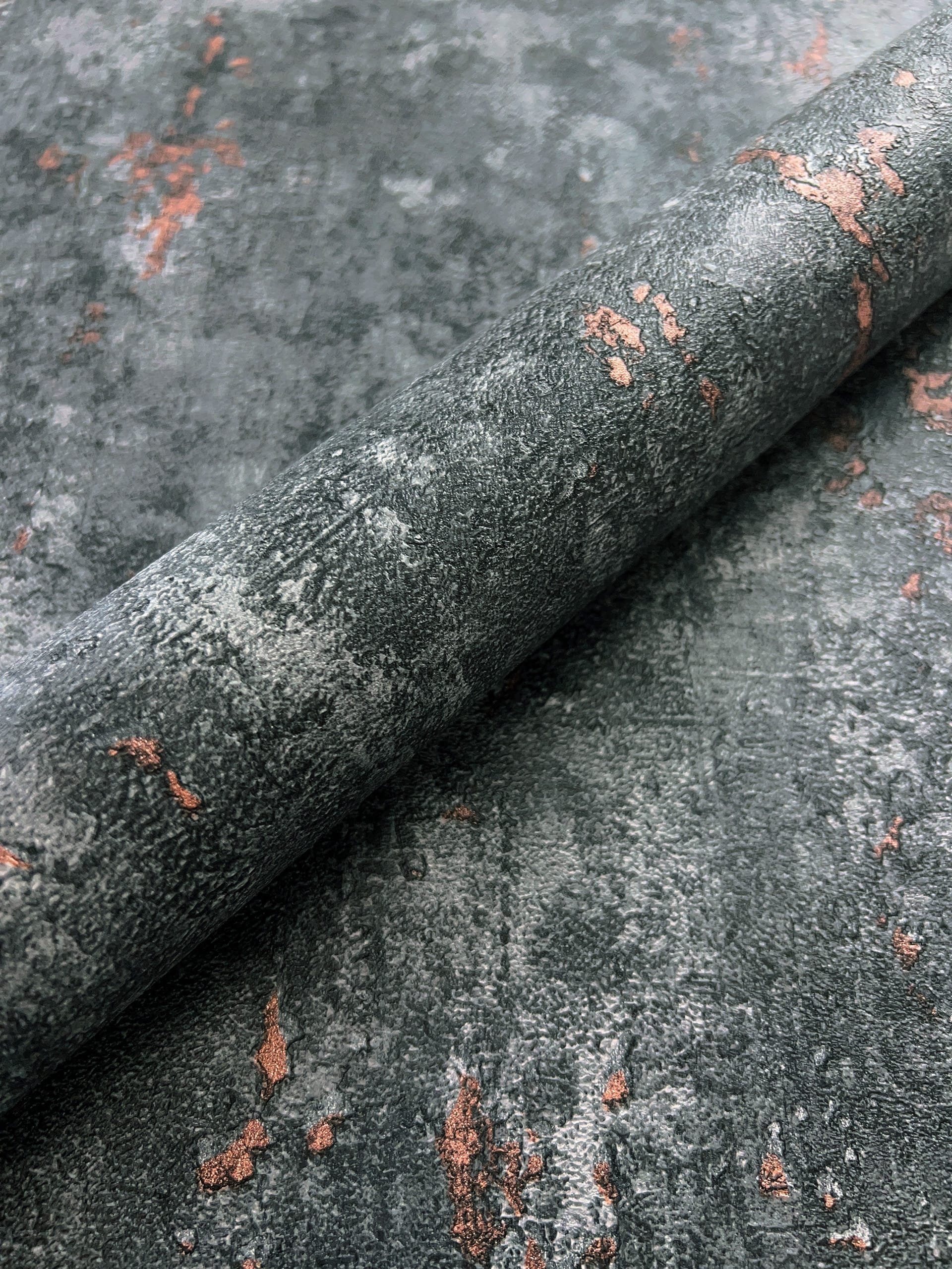 Newroom Vliestapete Hardy Anthrazit Tapete Betontapete Beton,Putz,Lava, Gra günstig online kaufen