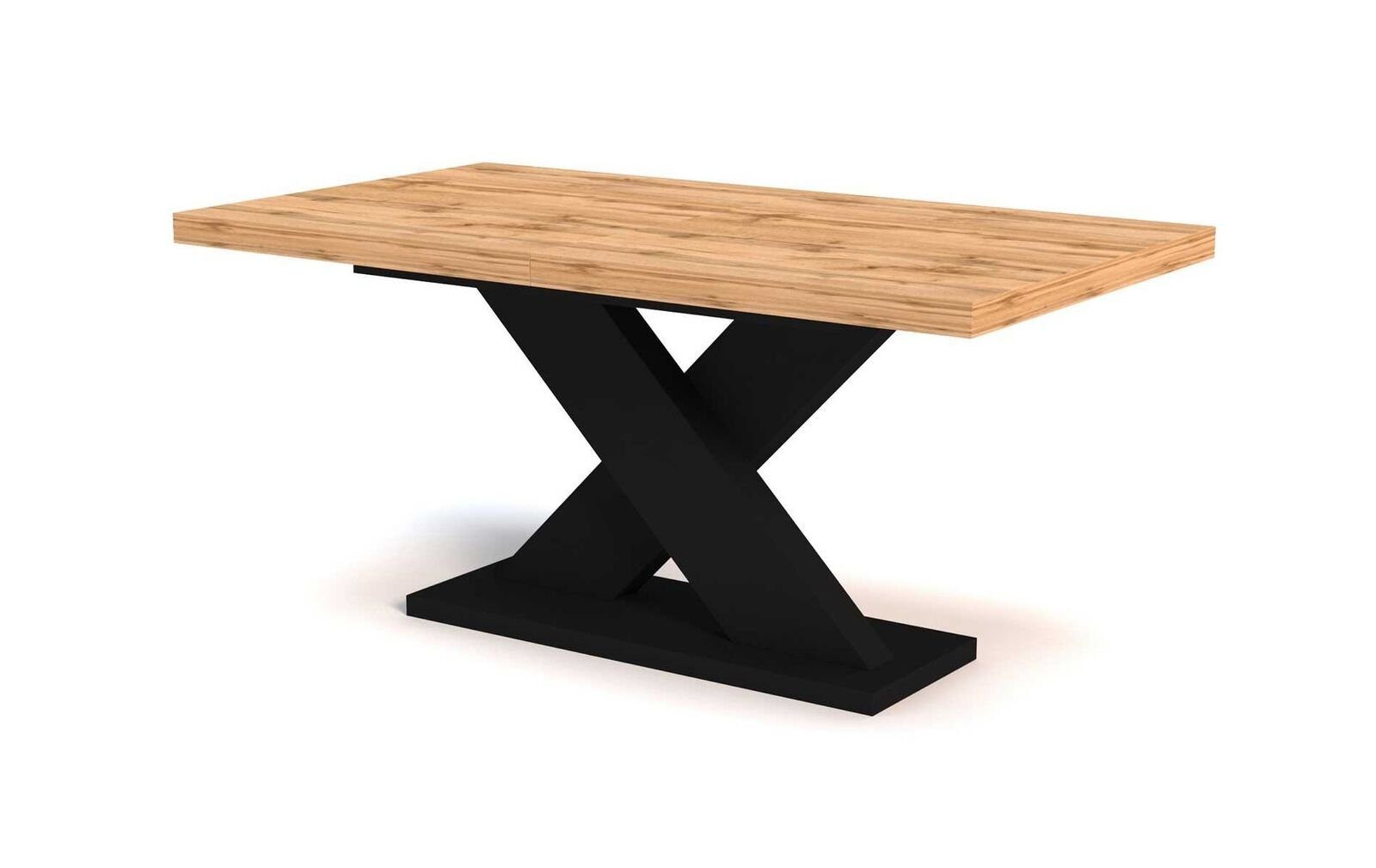 Beige JVmoebel Esszimmer Möbel Luxus Esstisch Design Modern (1-St., Tische Holz Esstisch Esstisch) Ausziehbar