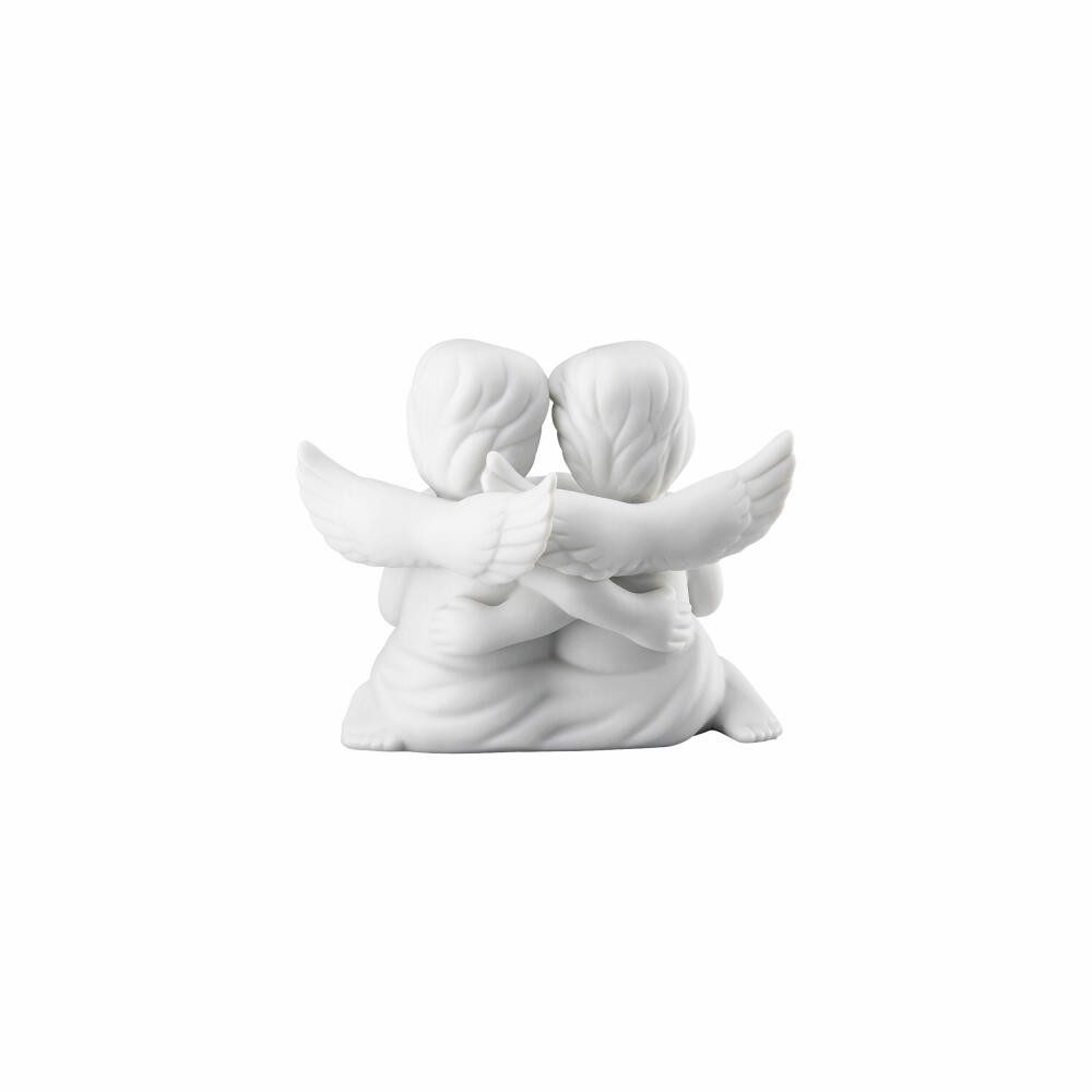 Rosenthal Dekofigur Engelpaar mit Herz, 5 cm