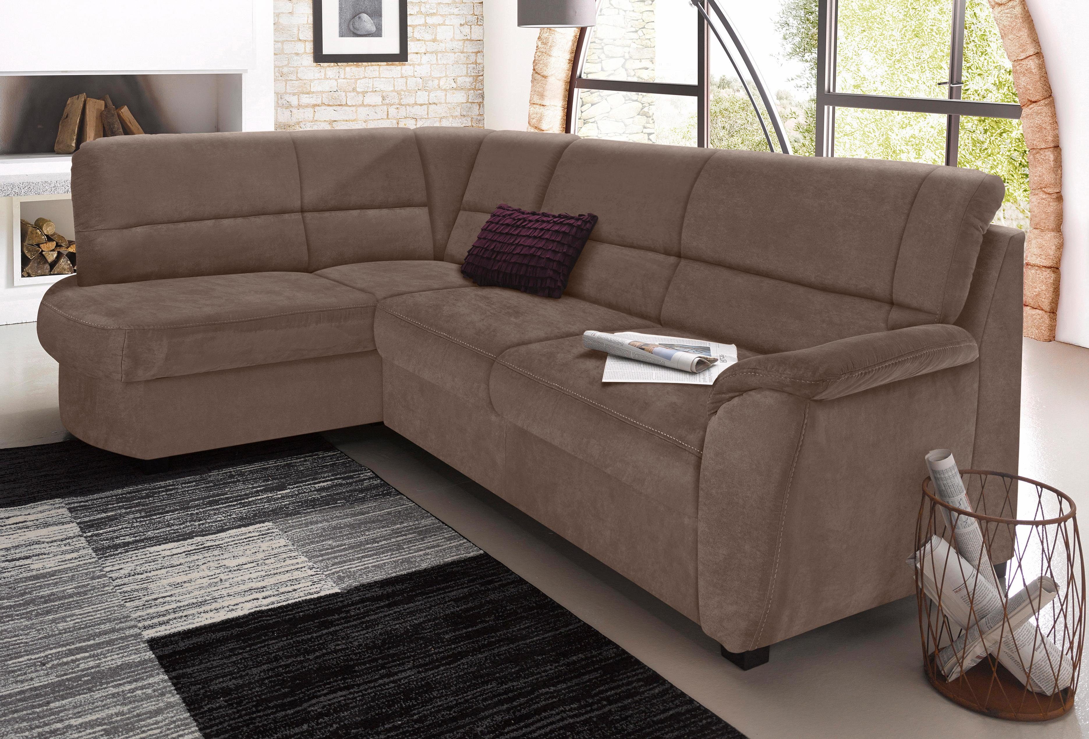 sit&more Ecksofa Pandora L-Form, wahlweise mit günstig online kaufen