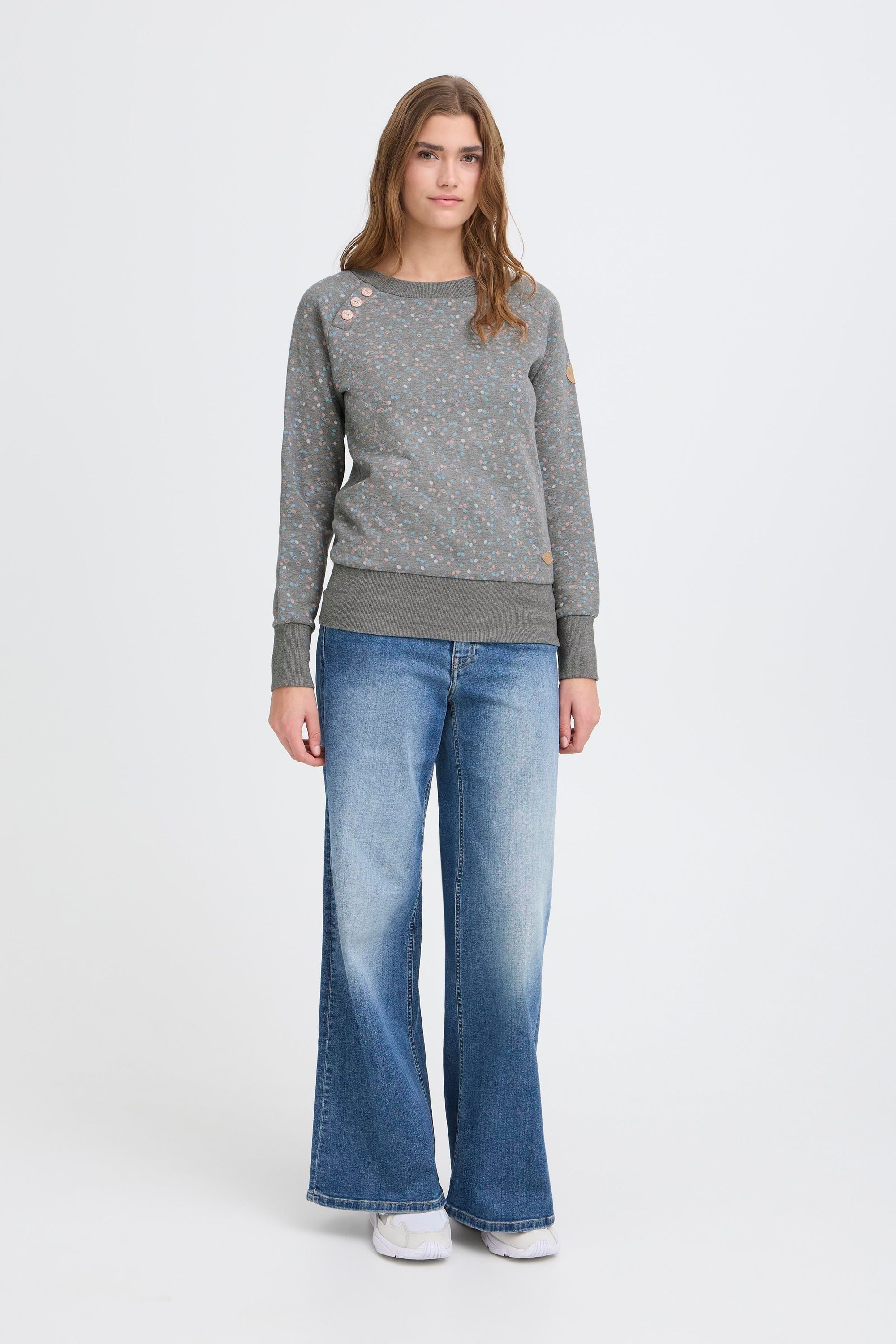 OXMO Sweater OXBea Modisches Sweatshirt