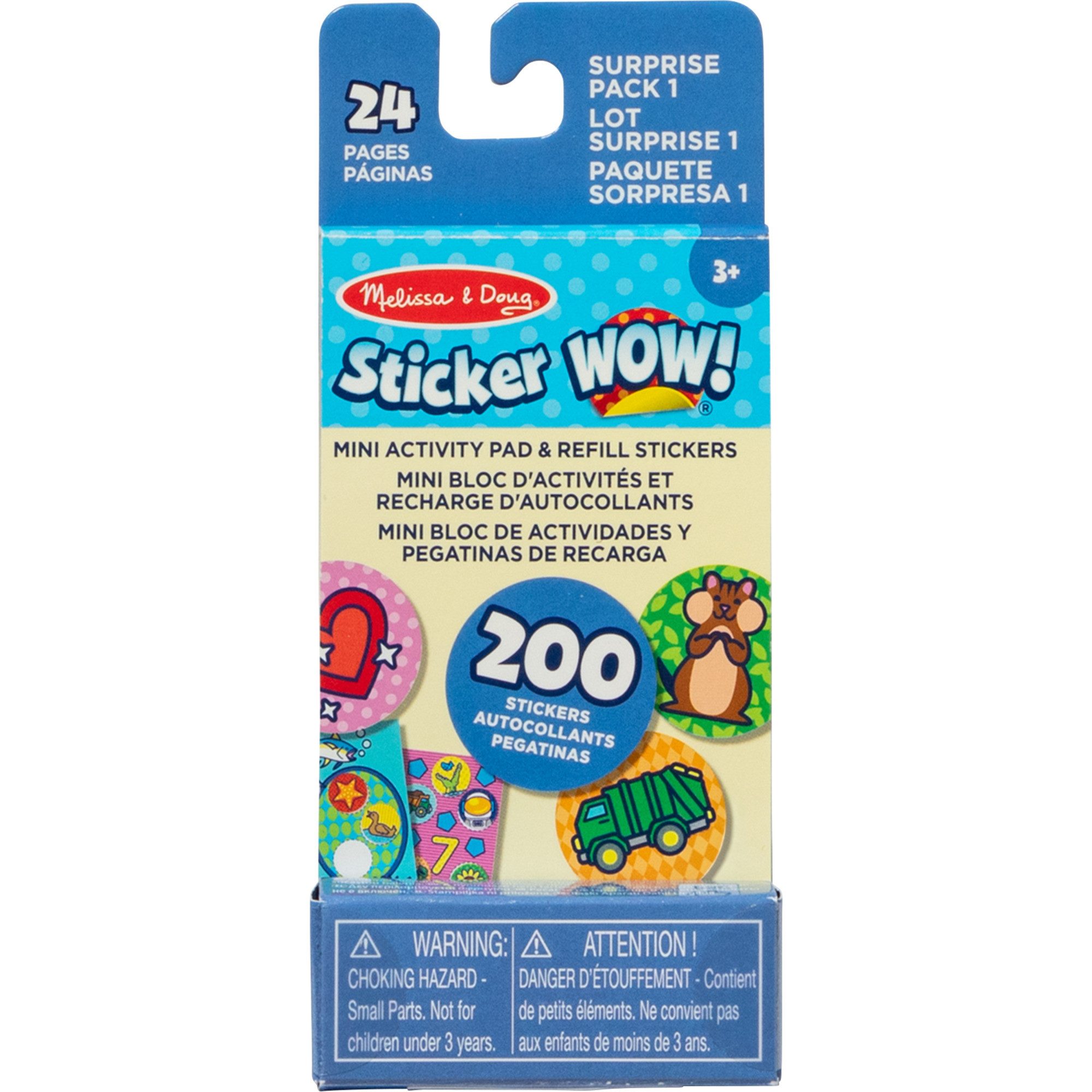 HATCHIMALS Spielfigur Spin Master Melissa & Doug - Sticker WOW!