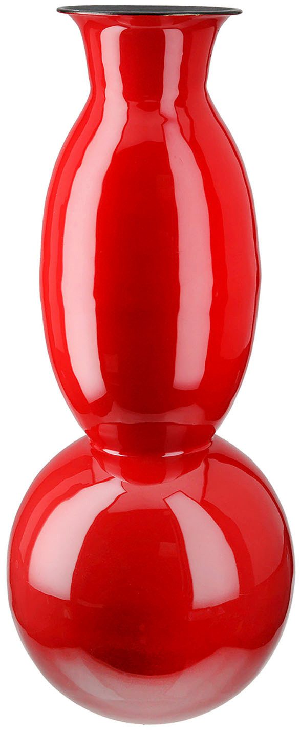 GILDE Bodenvase Vase Neo rot H.49 cm (1 St)
