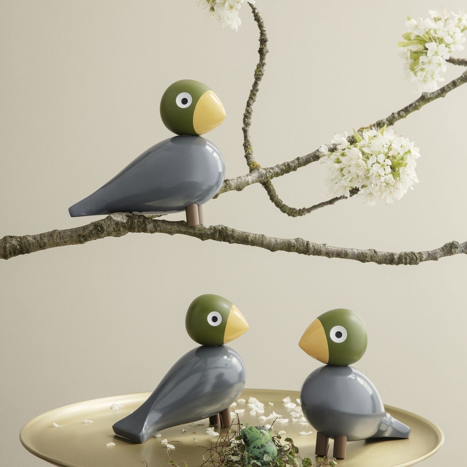 KAY BOJESEN Denmark Dekofigur Singvogel Nightingale