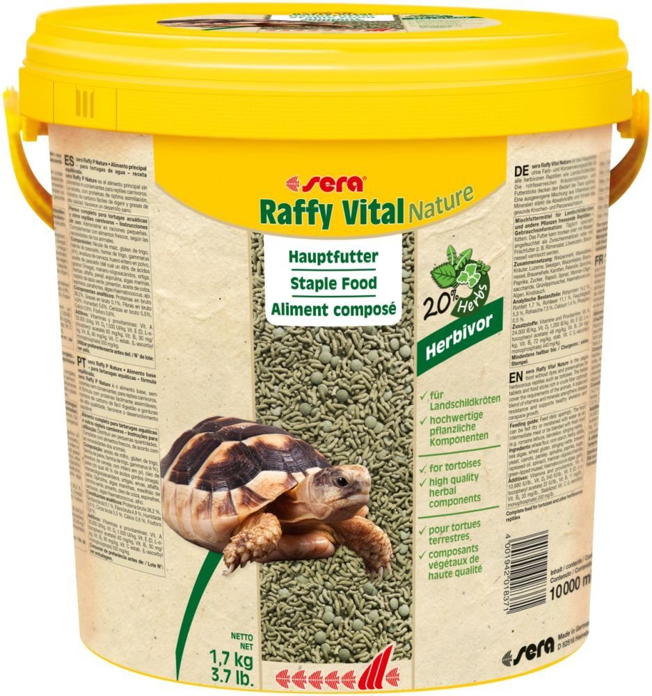Terrariendeko sera raffy Vital Nature, für Landschildkröten, 10 Liter