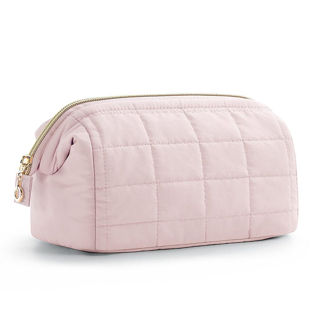 Coonoor Kosmetiktasche Tragbare Schminktasche,Weit Öffnende Organizer Make-up-Tasche