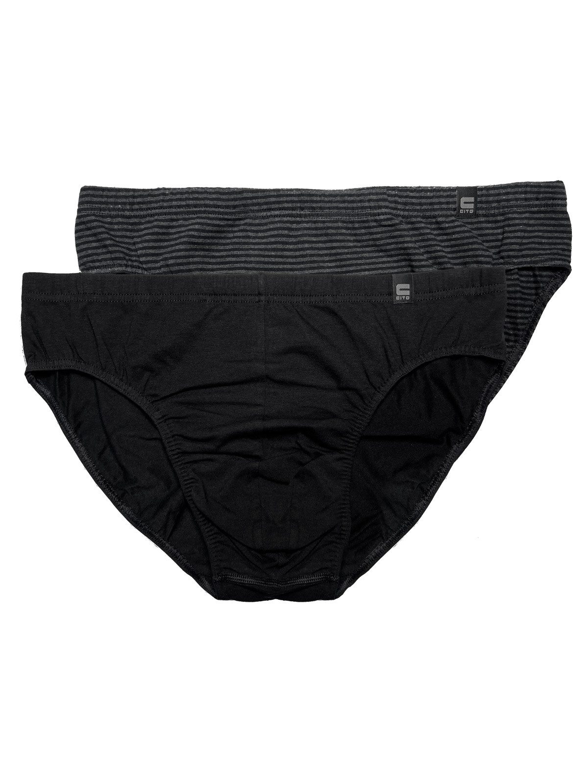 CiTO Slip 6er Pack Herren Slip cotton flex (Packung, 6-St) -