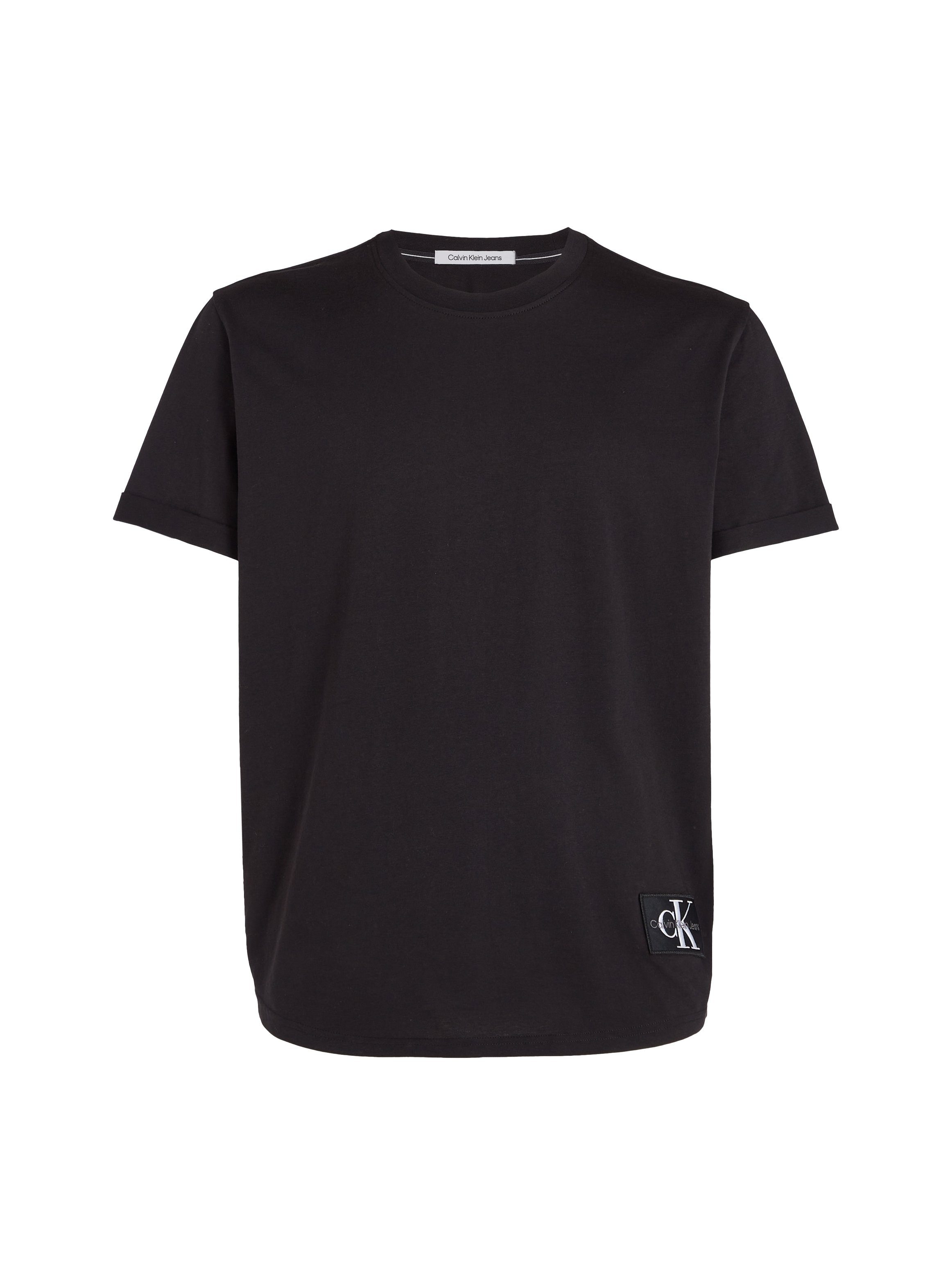 Calvin Klein Jeans T-Shirt BADGE TURN UP SLEEVE mit Logopatch
