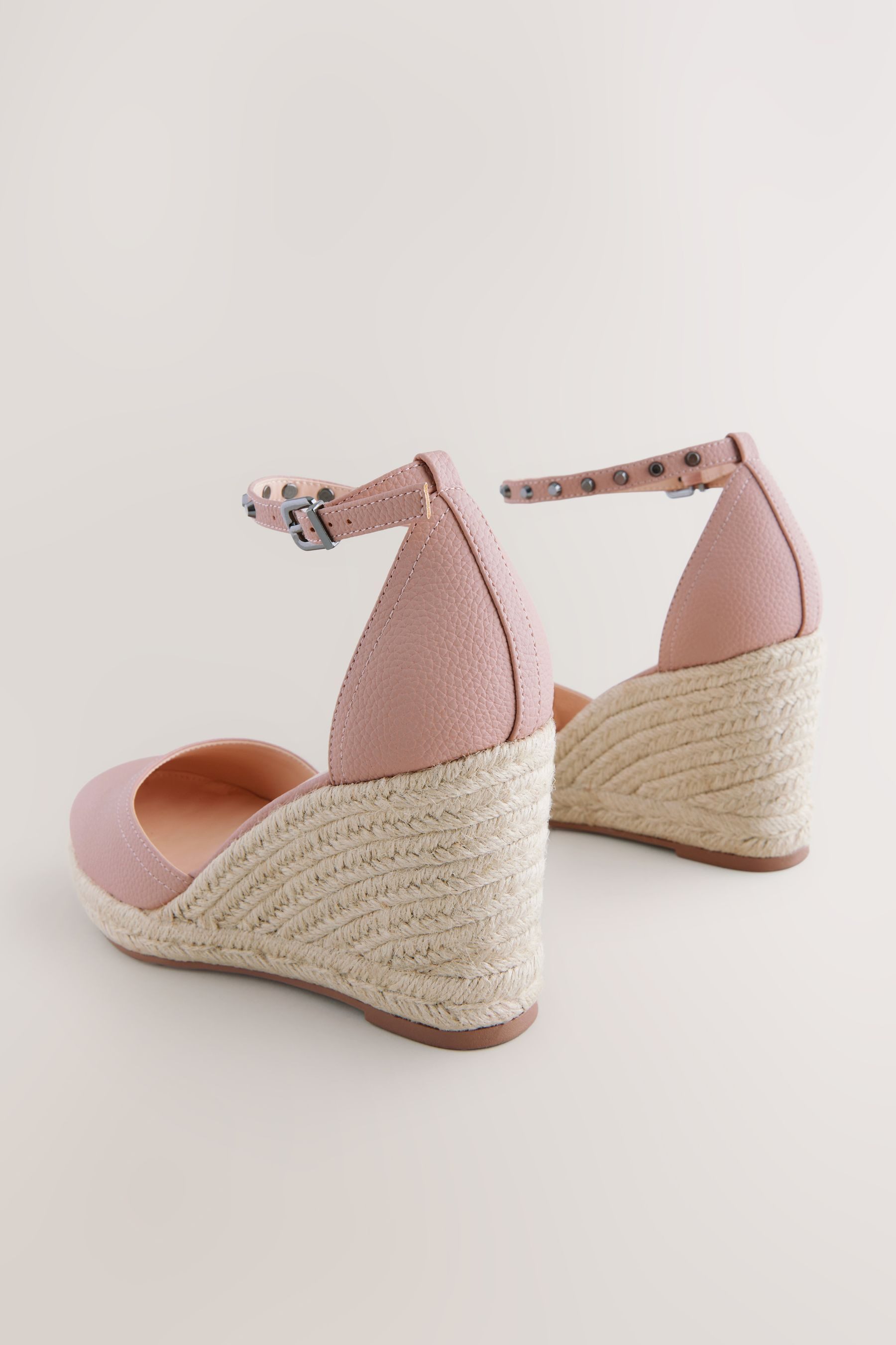 Next Forever Comfort® Espadrille-Wedges mit Nieten Keilsandalette (1-tlg)
